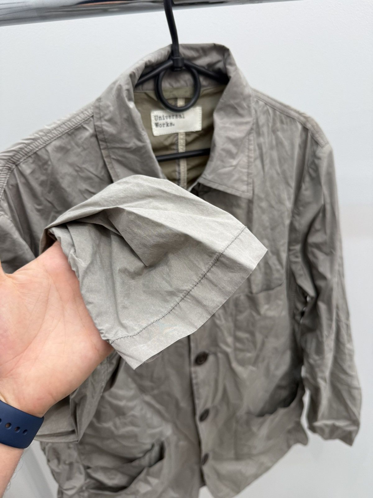 Universal Works Universal Works Nylon Metal Button Up Jacket Size US L / EU 52-54 / 3 - 6 Thumbnail