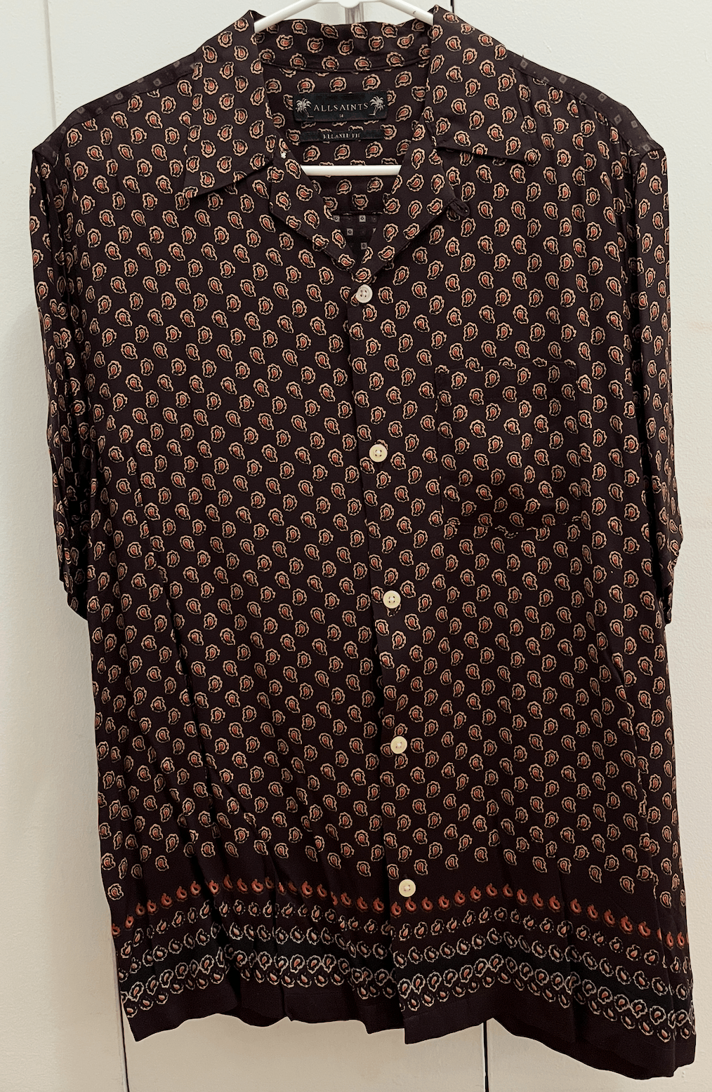 Allsaints Allsaints Short Sleeve Shirt Size US M / EU 48-50 / 2 - 1 Thumbnail