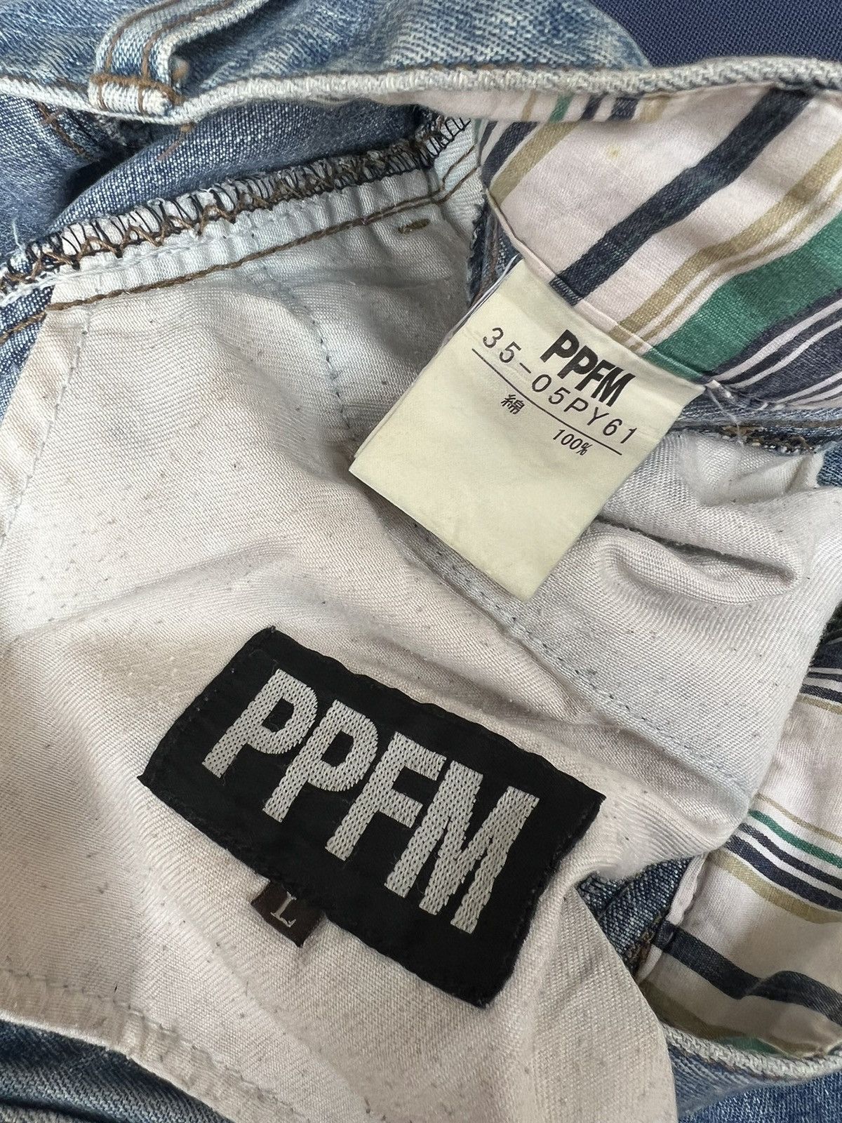 PPFM Vintage PPFM Japan Faded Blue Bootcut Jeans Size US 32 / EU 48 - 23 Thumbnail