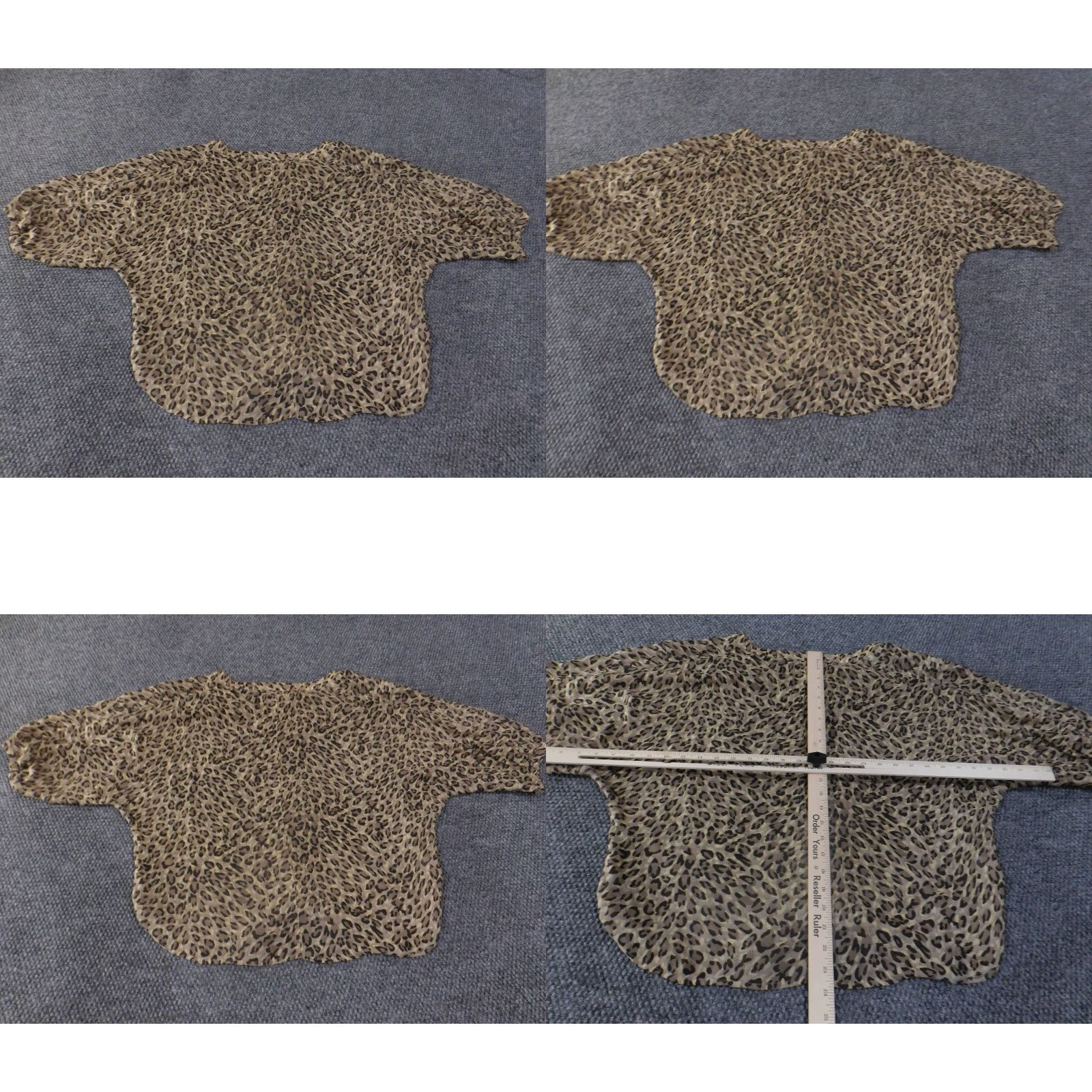 Ann Taylor **Ann Taylor Loft Women's Medium Brown Leopard Print Blouse** User: Ann Taylor Loft Women's Medium Brown Leopard Print Blouse Size M / US 6-8 / IT 42-44 - 8 Thumbnail