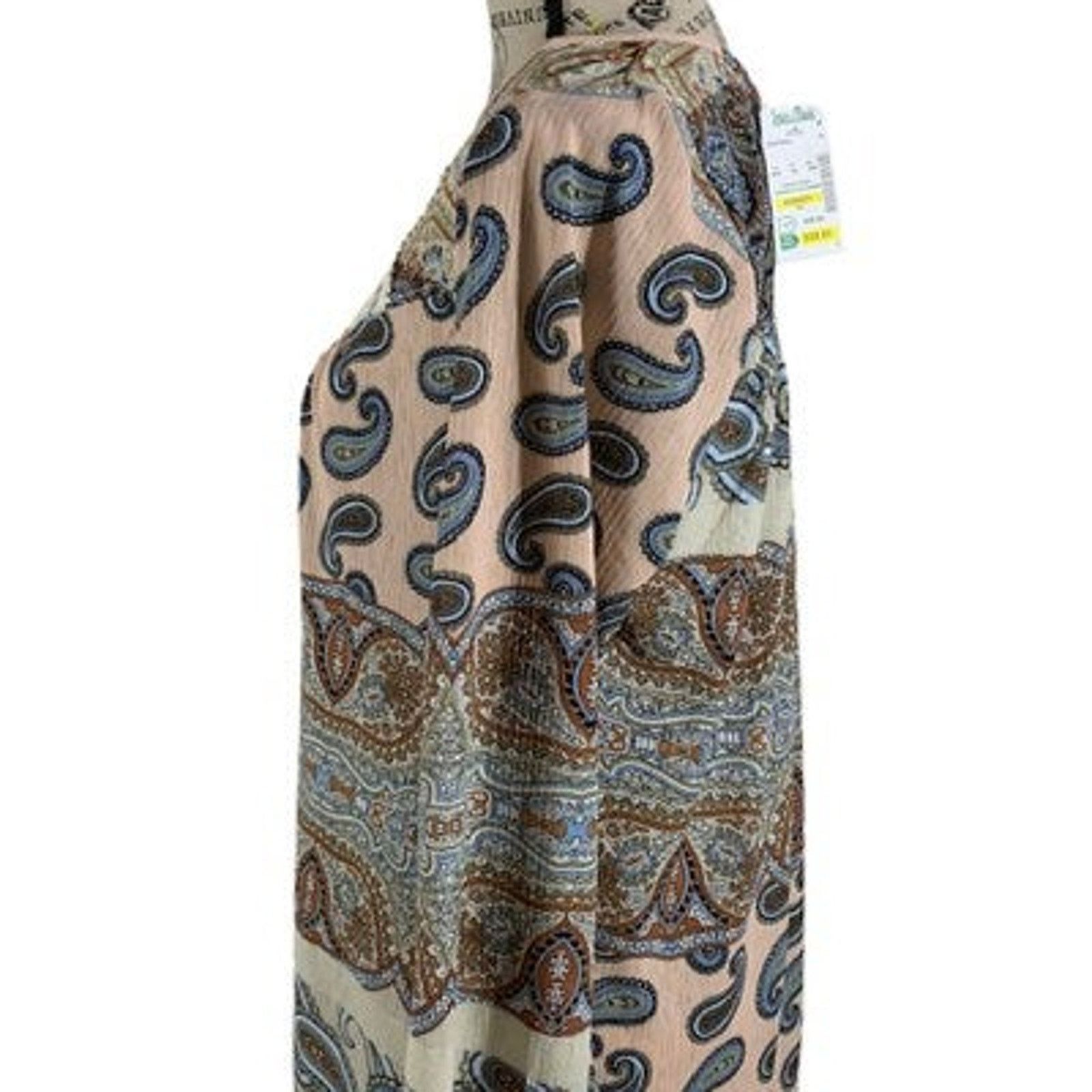 Other Live and let live Women's Large Petite Tunic Top Paisley Size L / US 10 / IT 46 - 3 Thumbnail