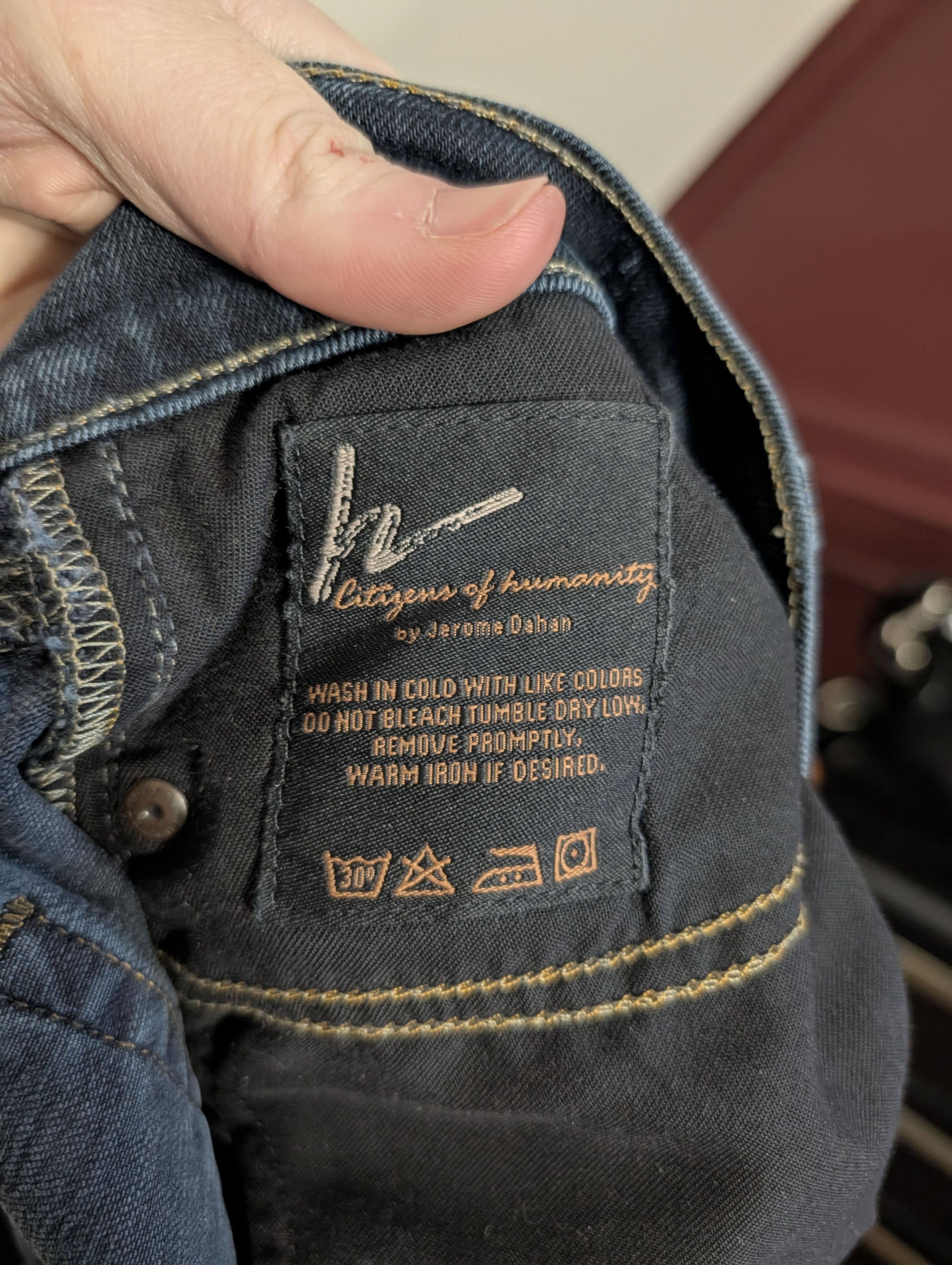 Citizens Of Humanity Flared bootcut made in USA blue denim jeans 32 Size 32" / US 10 / IT 46 - 11 Thumbnail