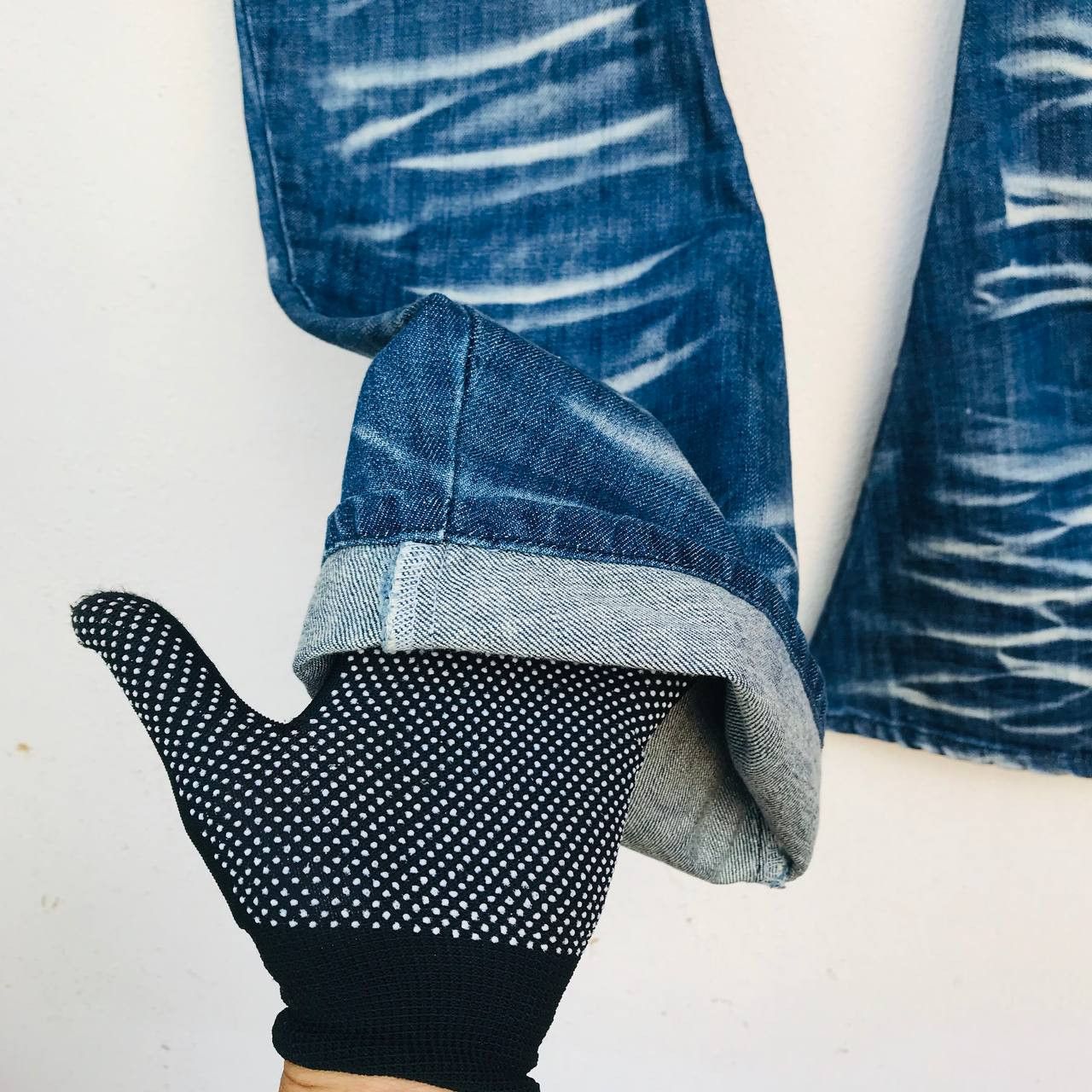 BUFFALO BOBS Buffalo Bobs New Gentleman Flared Herringbonewash curved leg Size US 32 / EU 48 - 4 Thumbnail