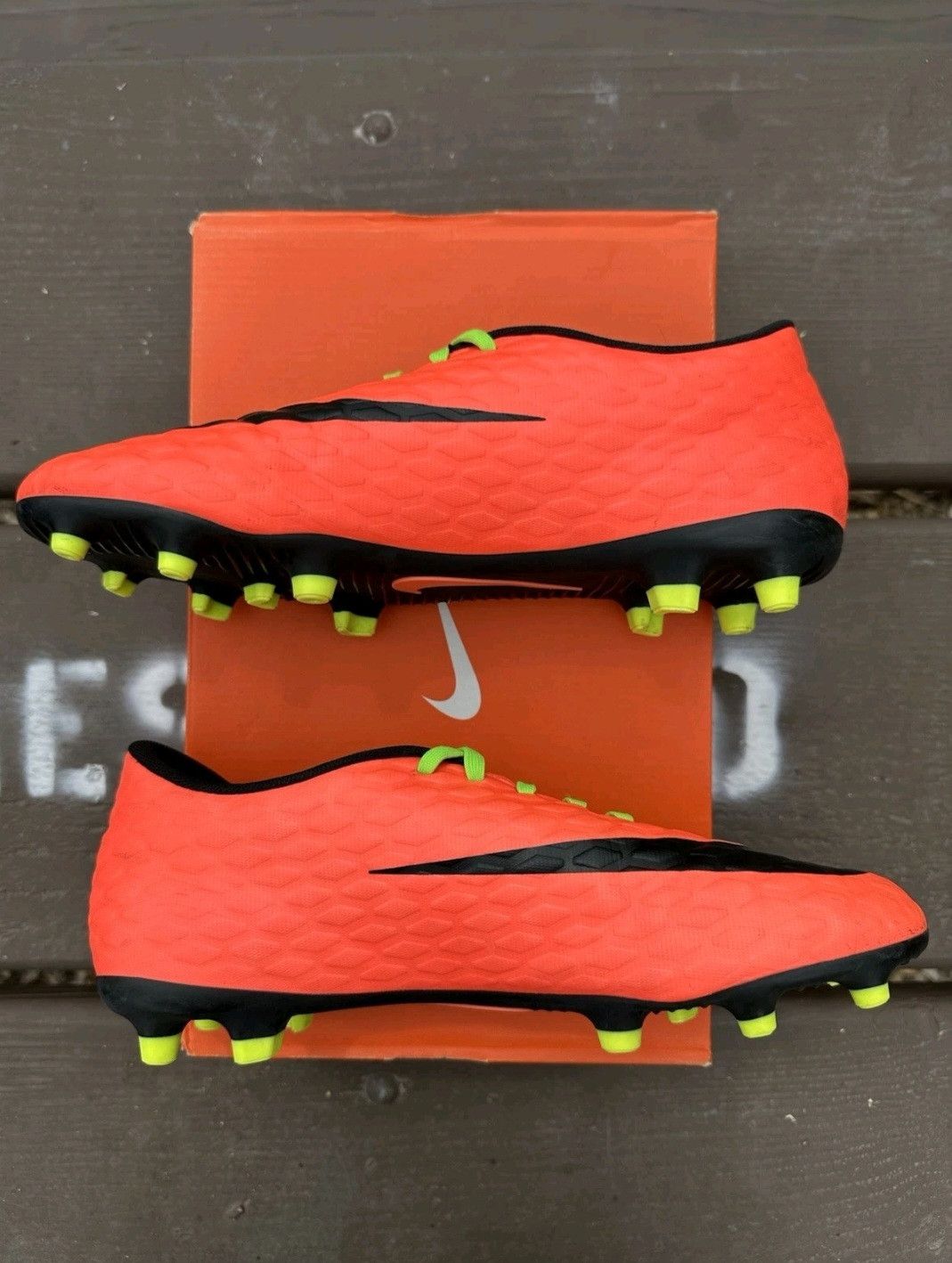 Nike Nike Hypervenom Phade 3 FG Electric Green / Black Size 9 Men Size US 9 / EU 42 - 5 Thumbnail