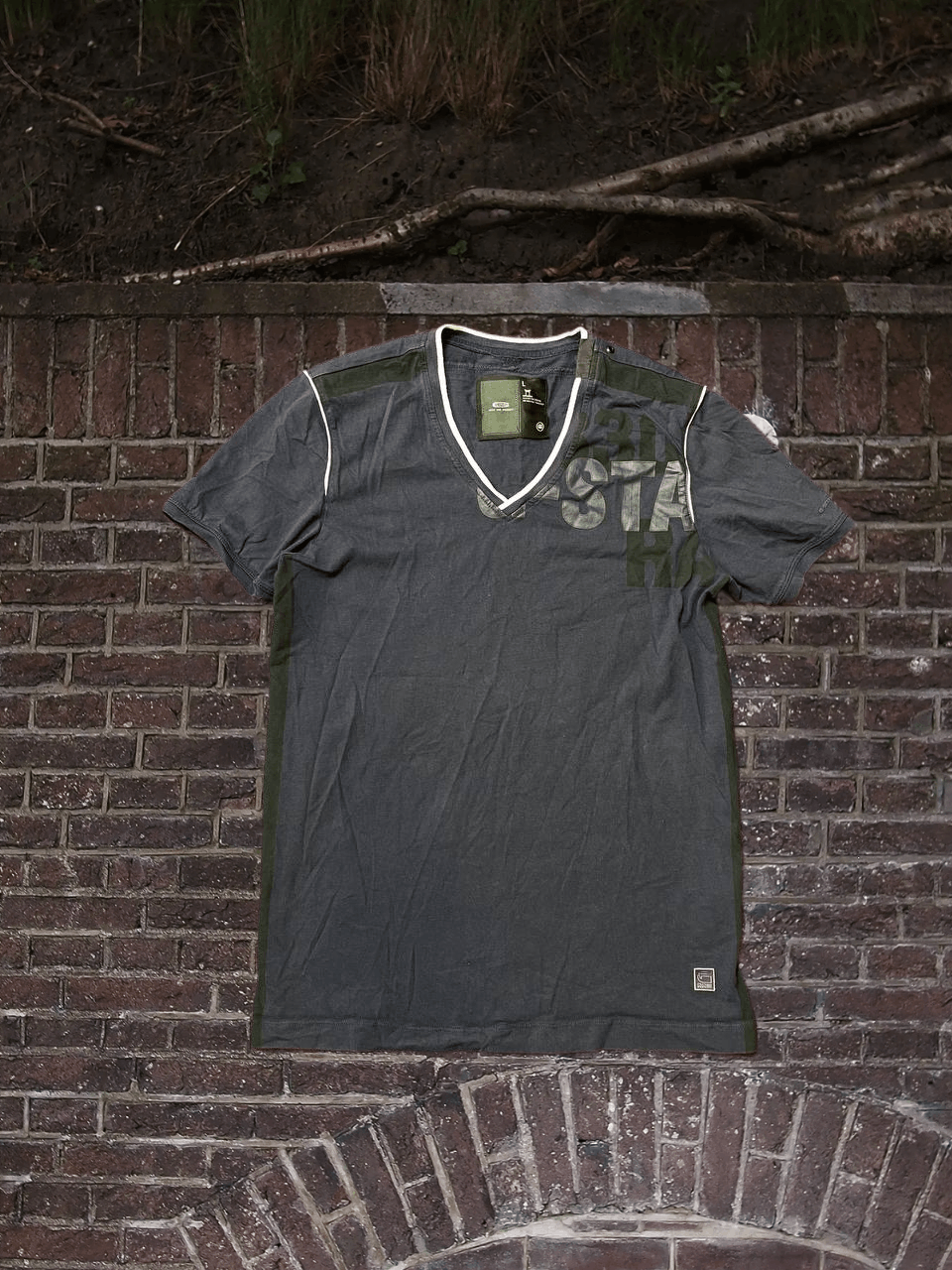 G-Star Vintage G-Star Raw T-Shirt Big Logo Size US L / EU 52-54 / 3 - 1 Thumbnail