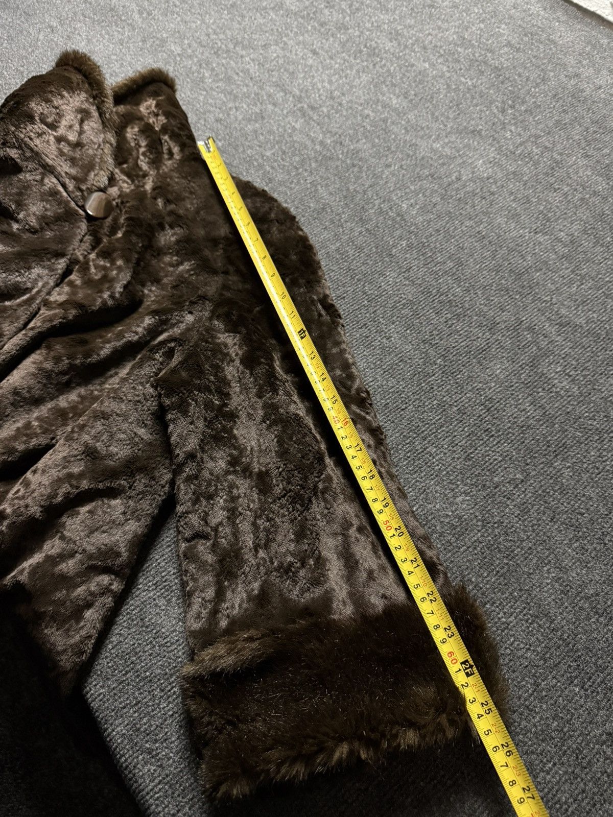 Japanese Brand Vintage Luxury Avant Garde Retro Japanese Fur Mohair Coat Size S / US 4 / IT 40 - 17 Thumbnail