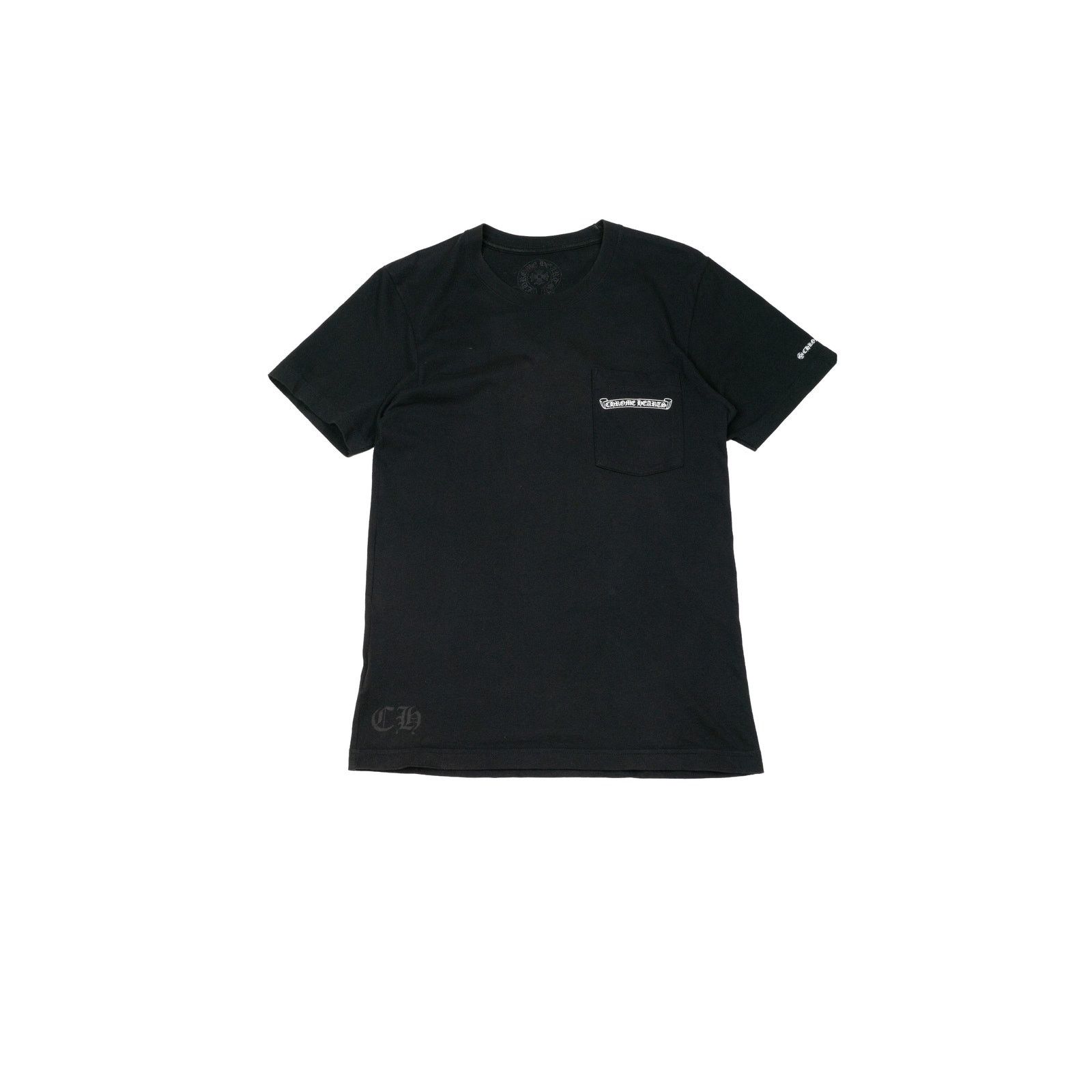 【希少】usa製 CHROME HEARTS t-shirt RS3 18m Chrome Hearts USA Flag Triple Cross Logo Short Sleeve Tee