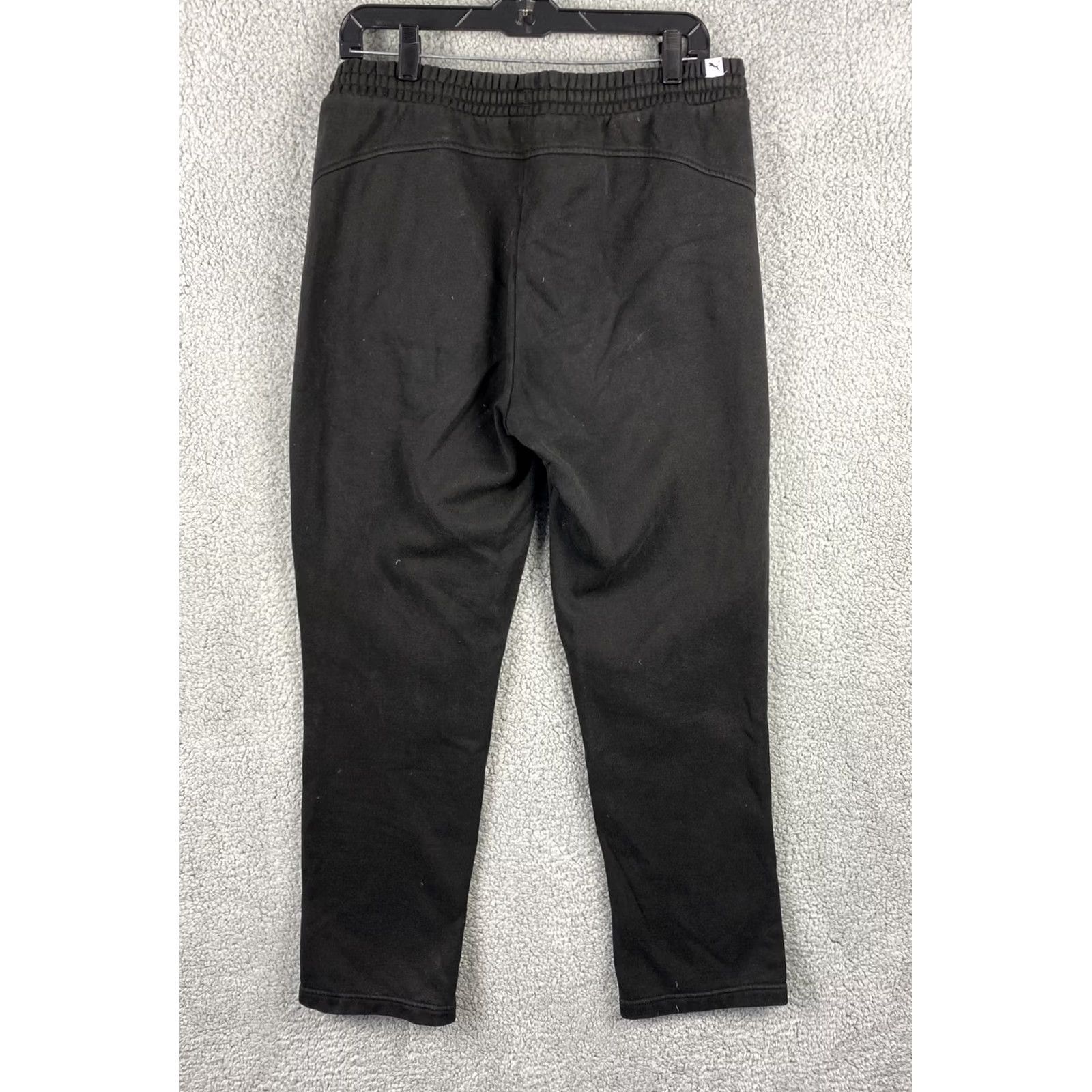 Puma PUMA Sweatpants Men L Black Pockets Essentials / 33-36 Jogger Slim Fit Casual Activewear Pants Men Black Size US 33 - 7 Thumbnail
