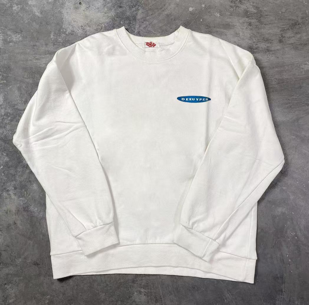 Japanese Brand × Vintage White Vintage Cow Print Cotton Sweatshirt Size US L / EU 52-54 / 3 - 2 Thumbnail