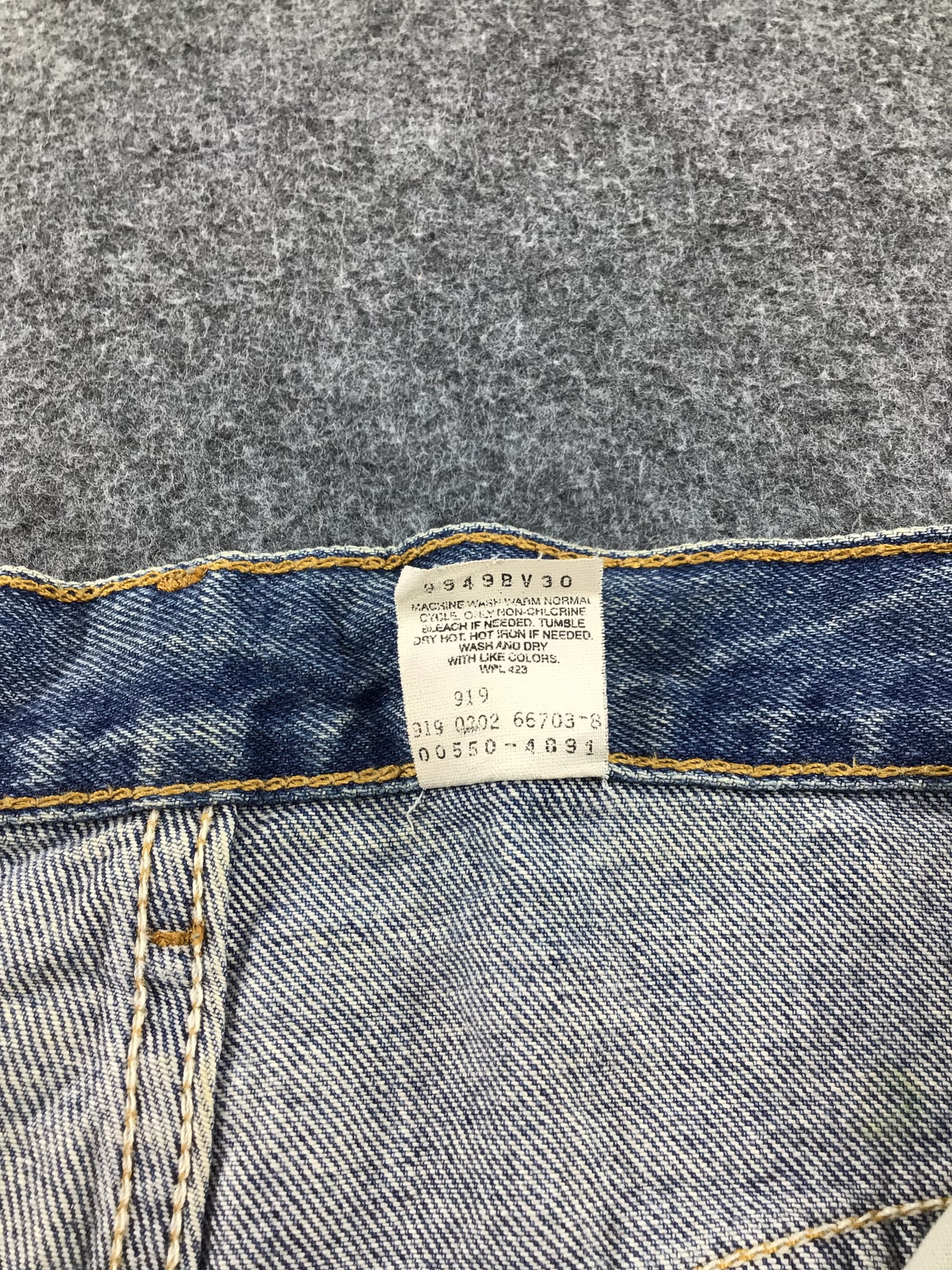 Levi's Vintage Blue Wash Levis 550 Jeans -J839 Size US 38 / EU 54 - 10 Thumbnail