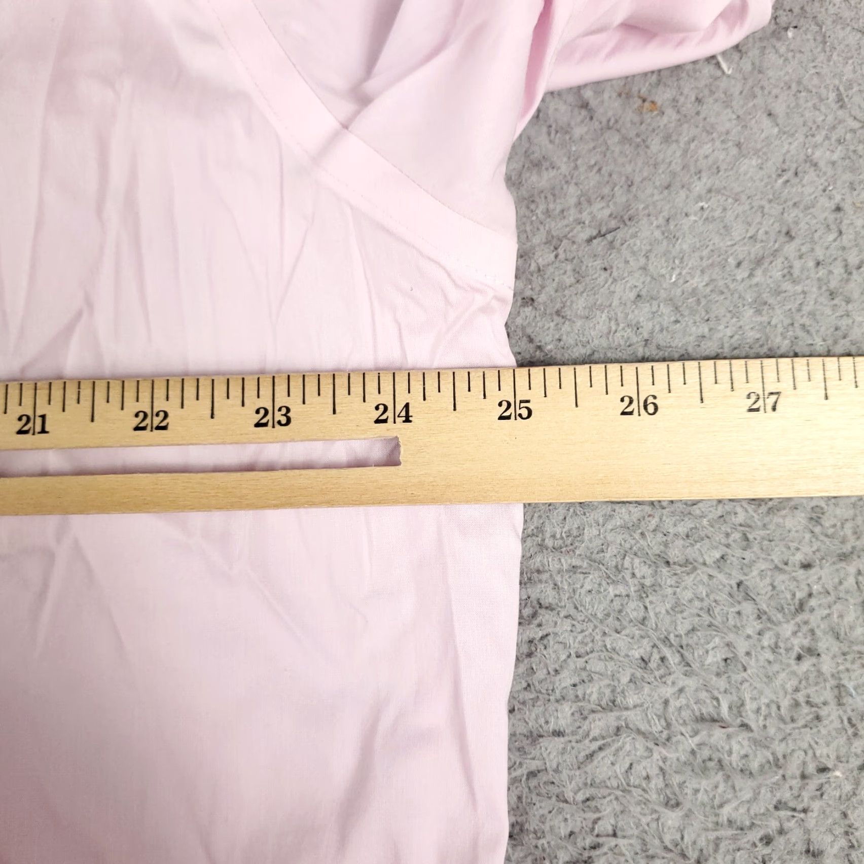 Ralph Lauren Ralph Lauren Shirt Mens XL Pink Solid Cotton Long Sleeve Button-Down Size US XL / EU 56 / 4 - 5 Thumbnail