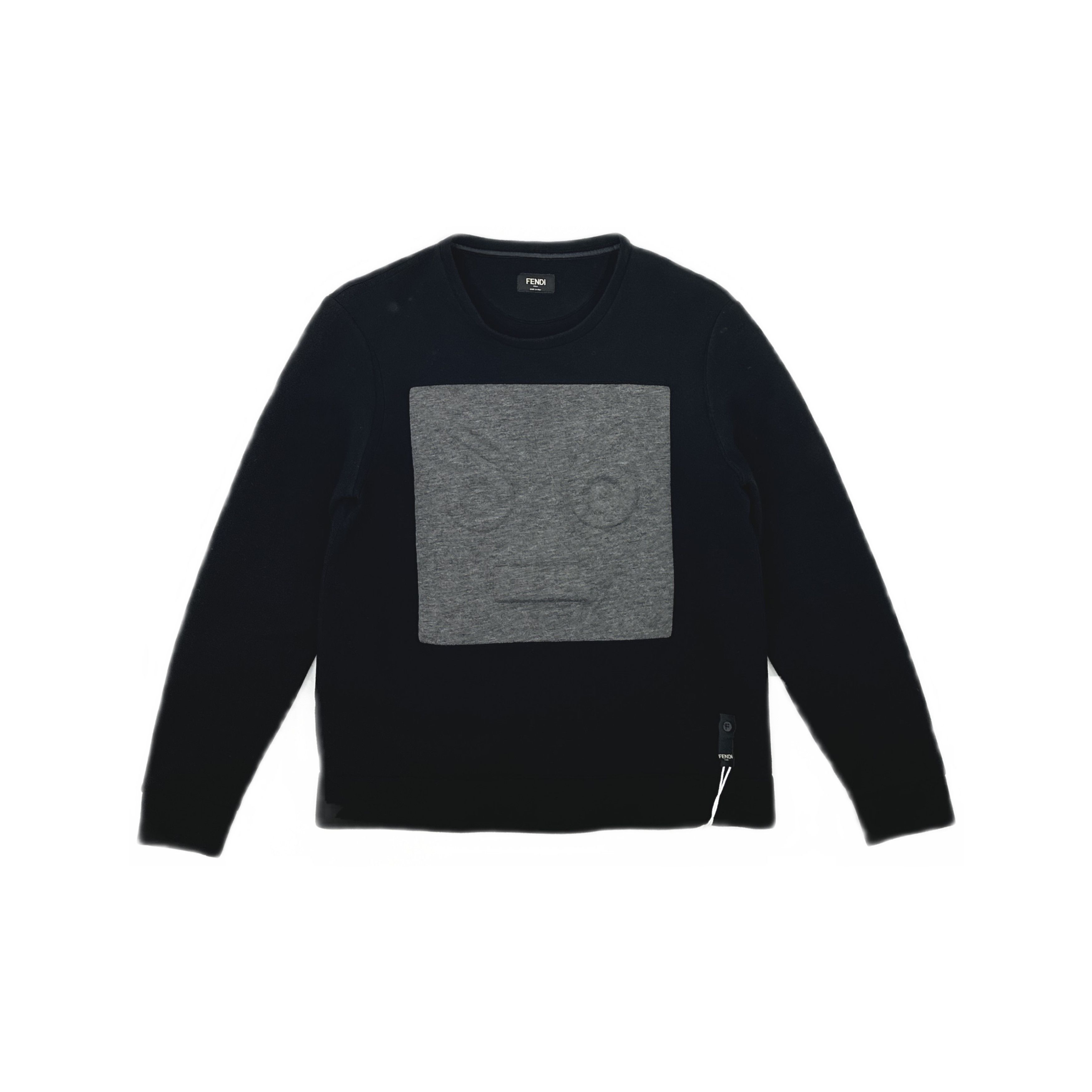Fendi Fendi Embossed Robot Patch Sweatshirt Size S Size US S / EU 44-46 / 1 - 1 Thumbnail