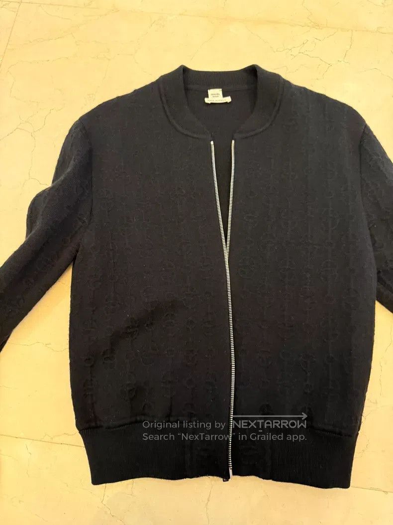 Hermes Hermes Black pig nose chain patterned jacket Size S / US 4 / IT 40 - 1 Thumbnail