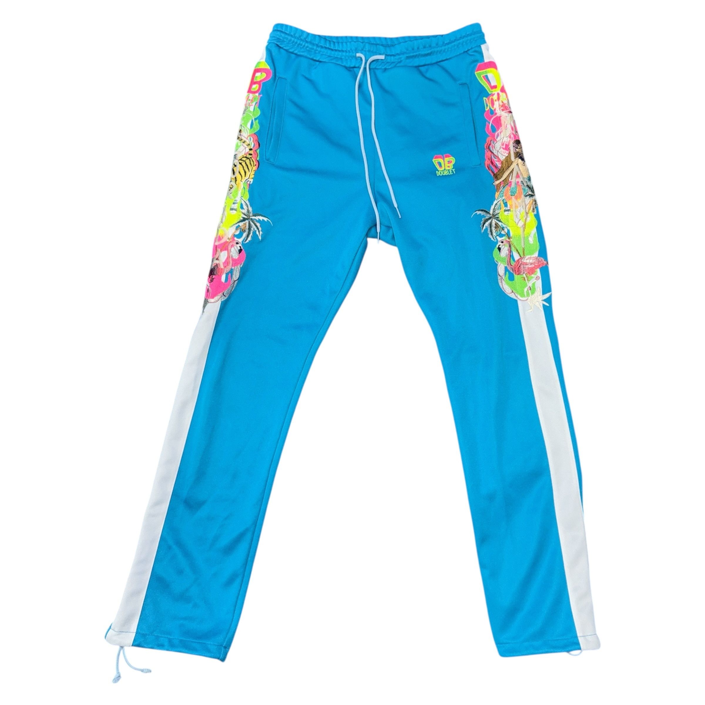 Doublet Doublet CHAOS EMBROIDERY TRACK PANTS Size S Size US 30 / EU 46 - 1 Thumbnail