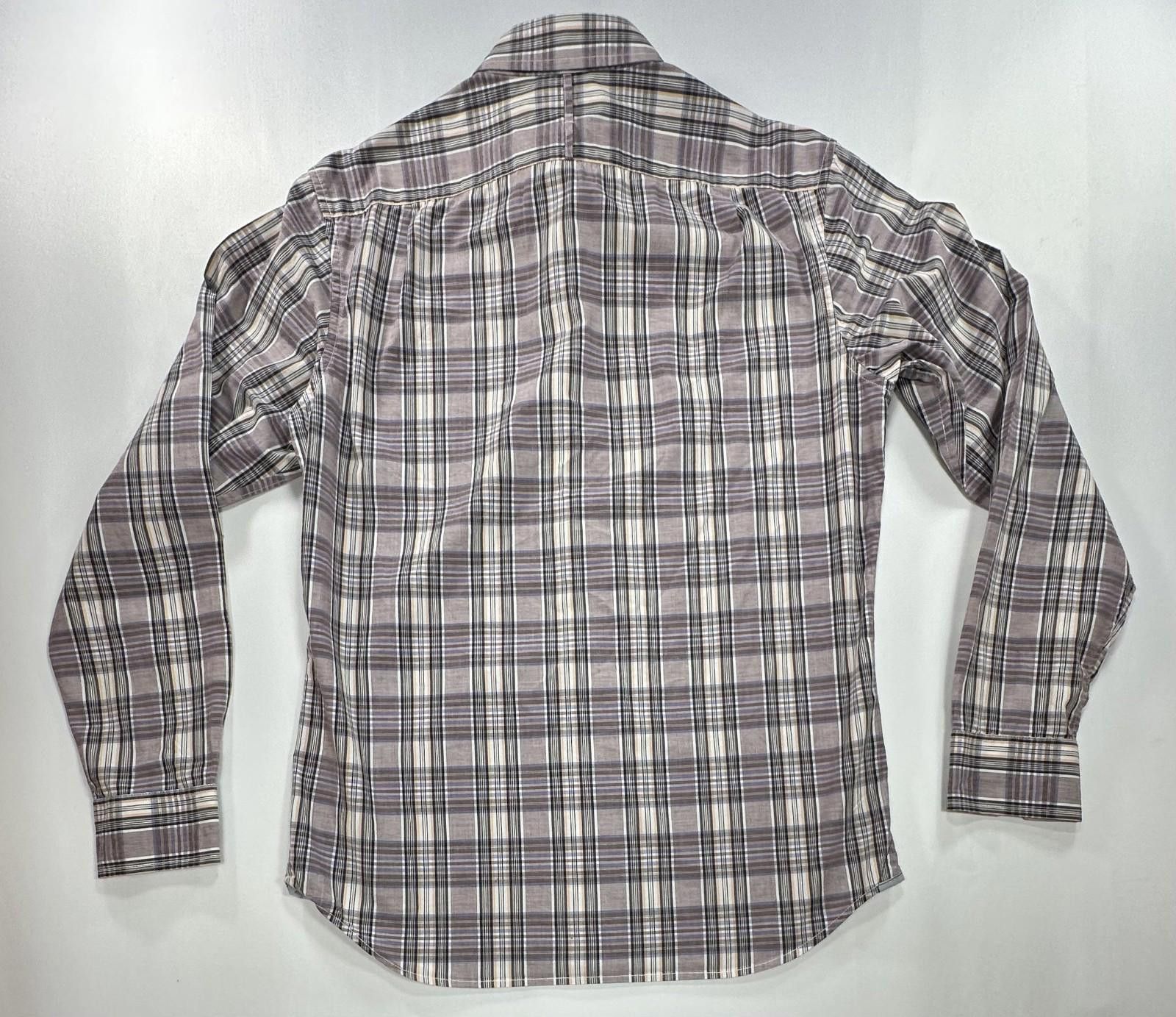 Banana Republic Banana Republic Cotton Brown Plaid Button Up Shirt Mens S Size US S / EU 44-46 / 1 - 2 Thumbnail