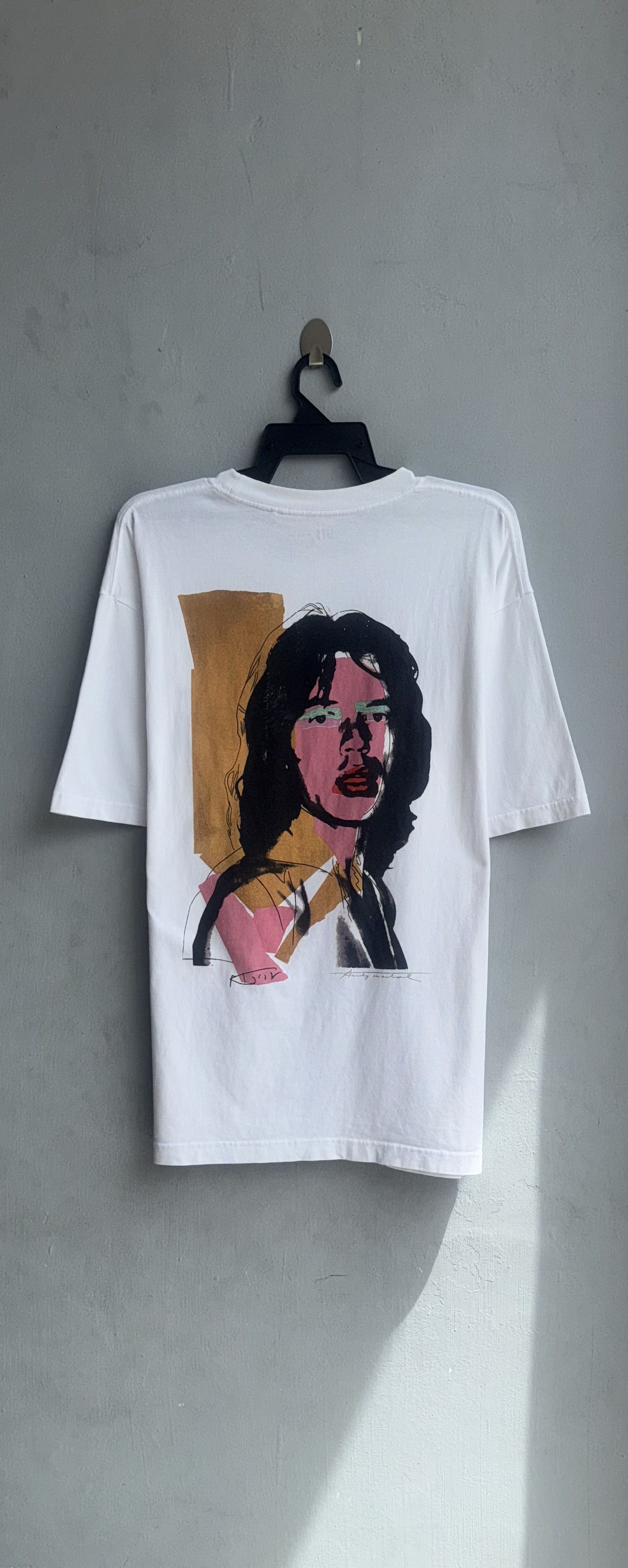 Andy Warhol × The Rolling Stones × Uniqlo Mick Jagger The Rolling Stones Andy Warhol Uniqlo Shirt Size US XL / EU 56 / 4 - 1 Thumbnail