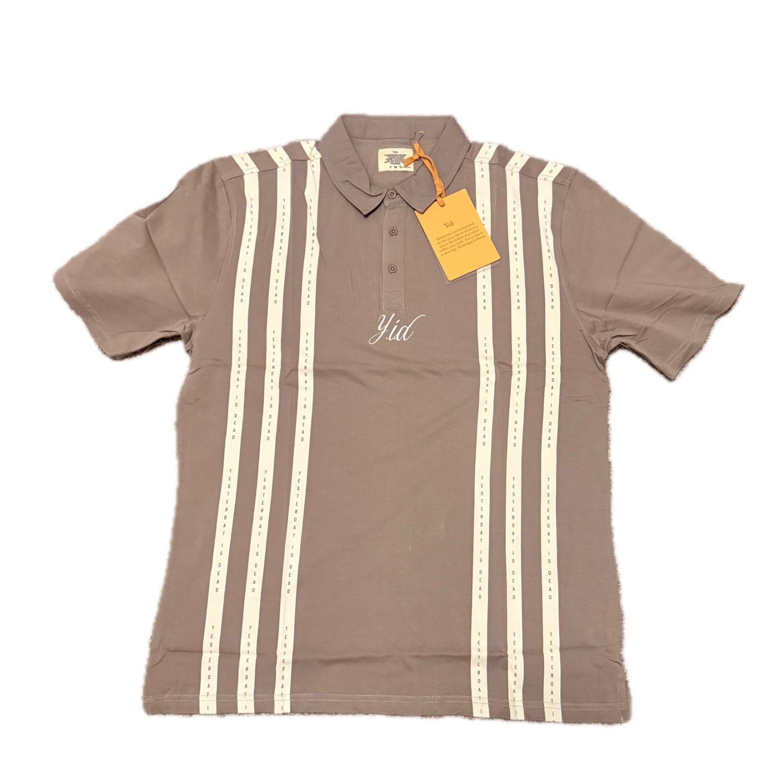 Other Yesterday Is Dead (Y.I.D.) Vertical Stripe Polo Size US XXL / EU 58 / 5 - 1 Thumbnail