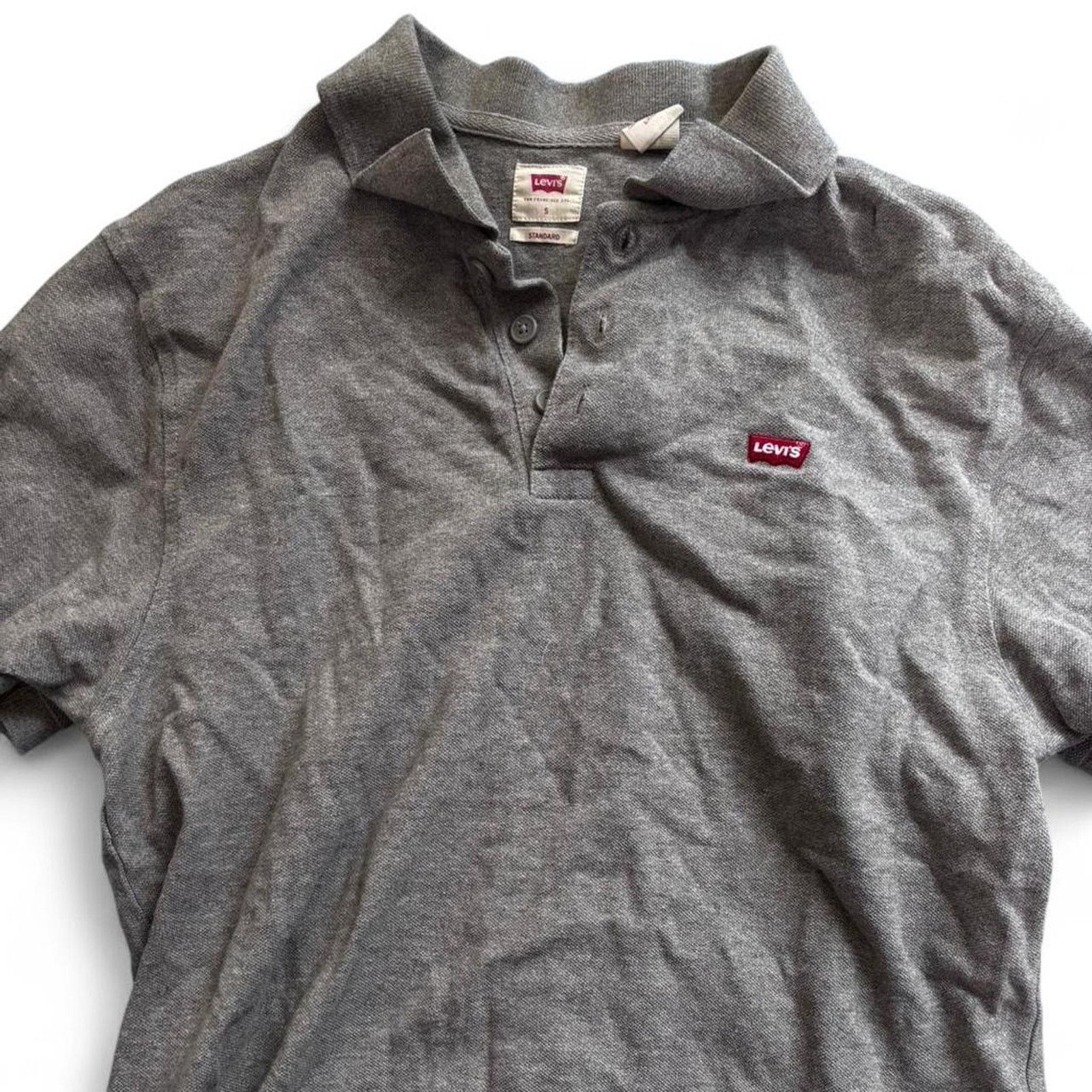 Levi's Grey levis polo shirt levis Size US S / EU 44-46 / 1 - 1 Thumbnail