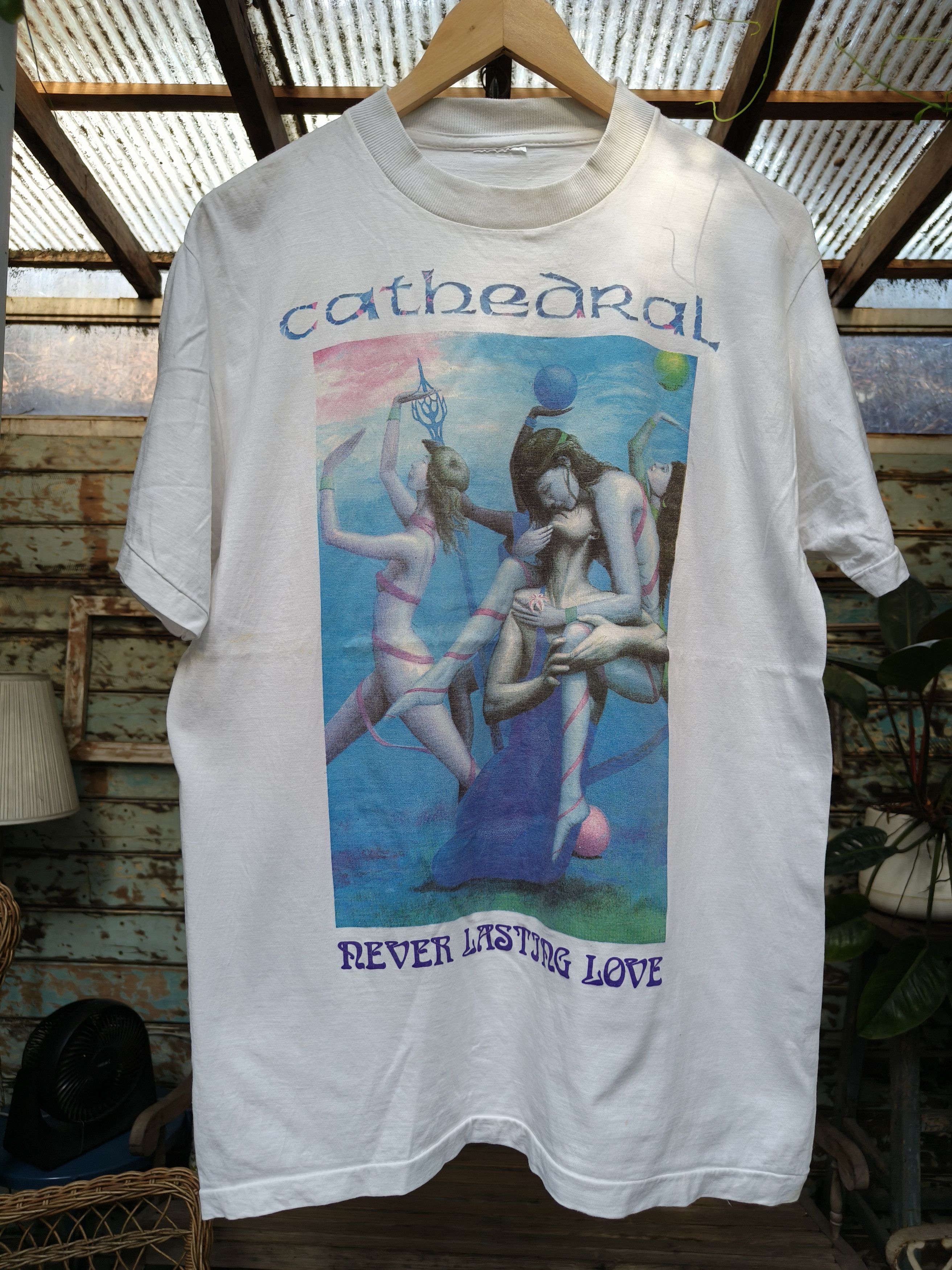 Vintage 90s Cathedral (Never lasting love) shirt