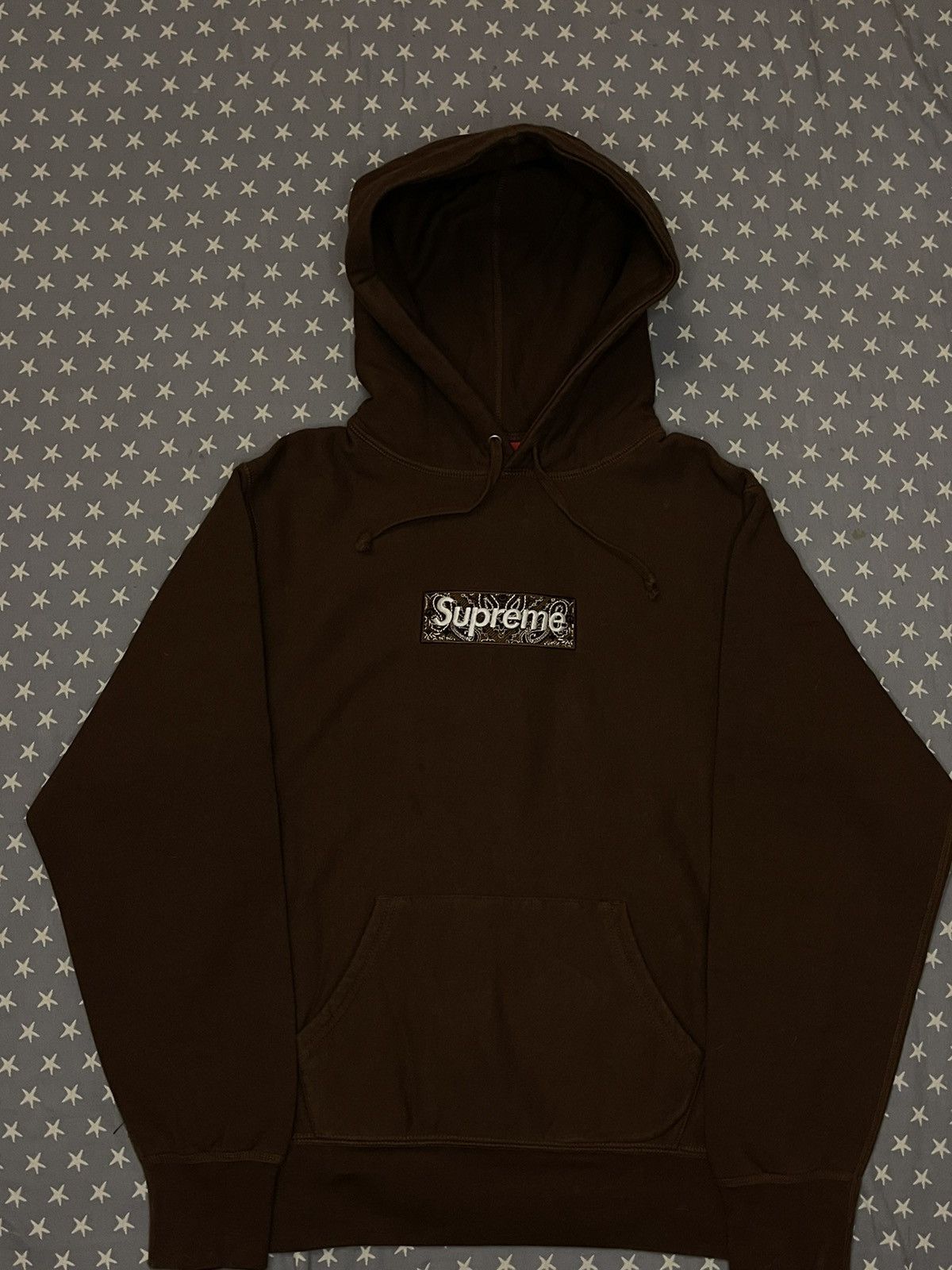 Supreme Brown Box Logo Hoodie | Grailed