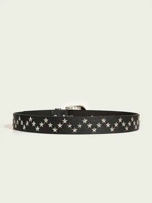 VIBE Y2k Star Rivet Unique Belt Size ONE SIZE - 3 Thumbnail