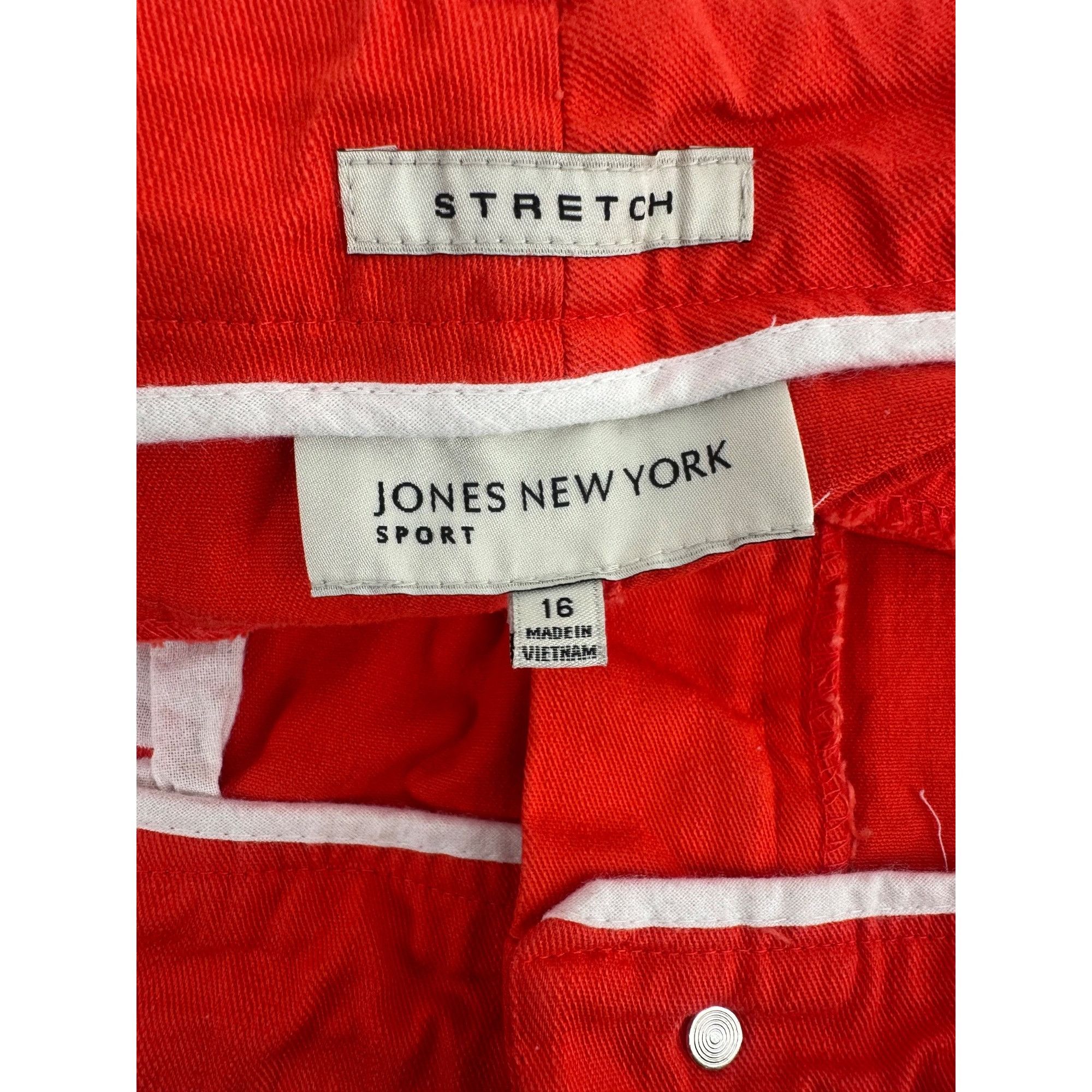 Jones New York Jones New York Mini Skirt - Orange Denim - Size 16 Size 38" / US 16 / IT 52 - 4 Thumbnail