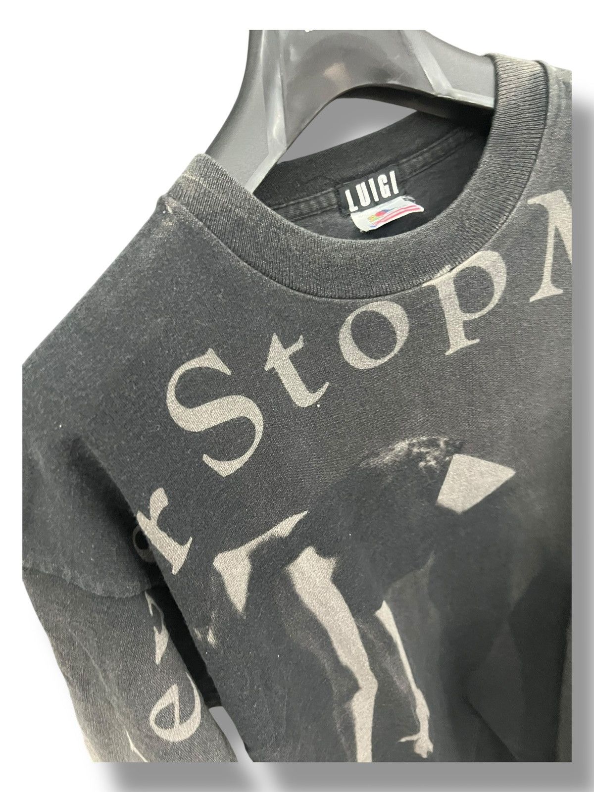 Vintage VINTAGE LUIGI NEVER STOP MOVING SHIRT Size US L / EU 52-54 / 3 - 9 Thumbnail