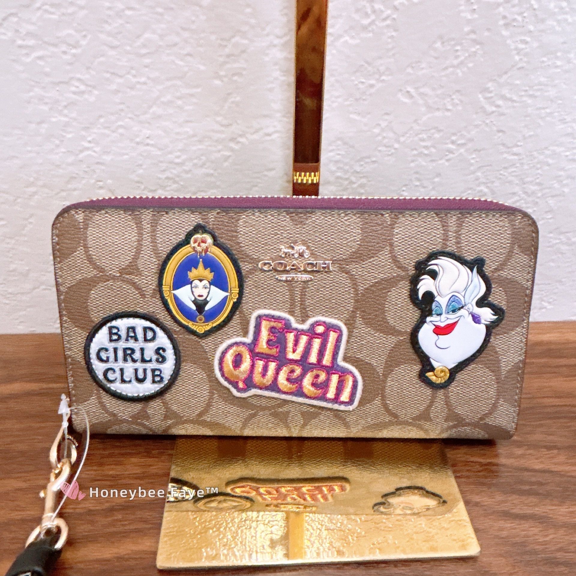 Coach Disney X Coach CC336 Long Zip Around Wallet Size ONE SIZE - 2 Thumbnail