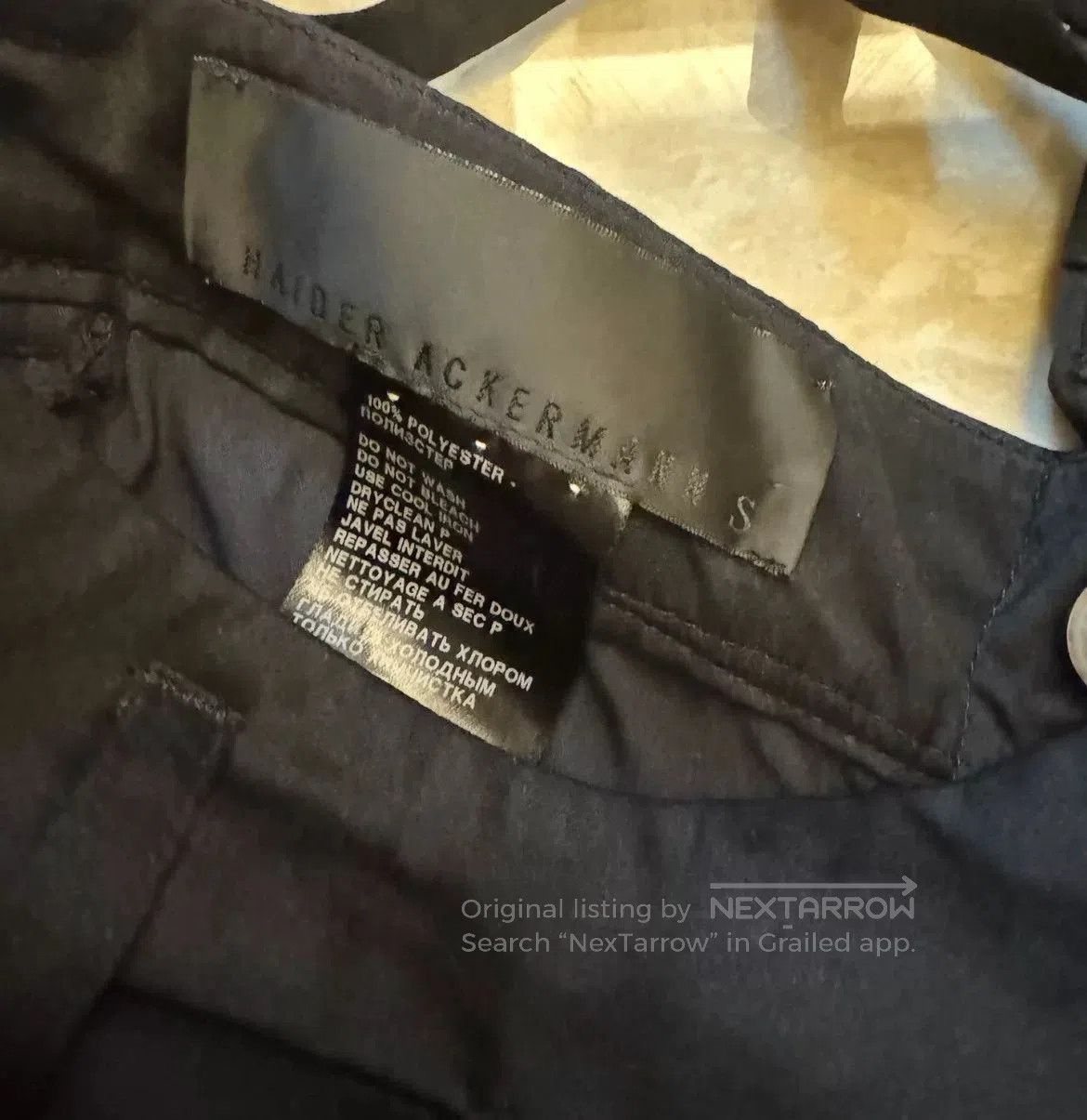 Haider Ackermann haider ackermann black tie. Size 23" - 2 Thumbnail