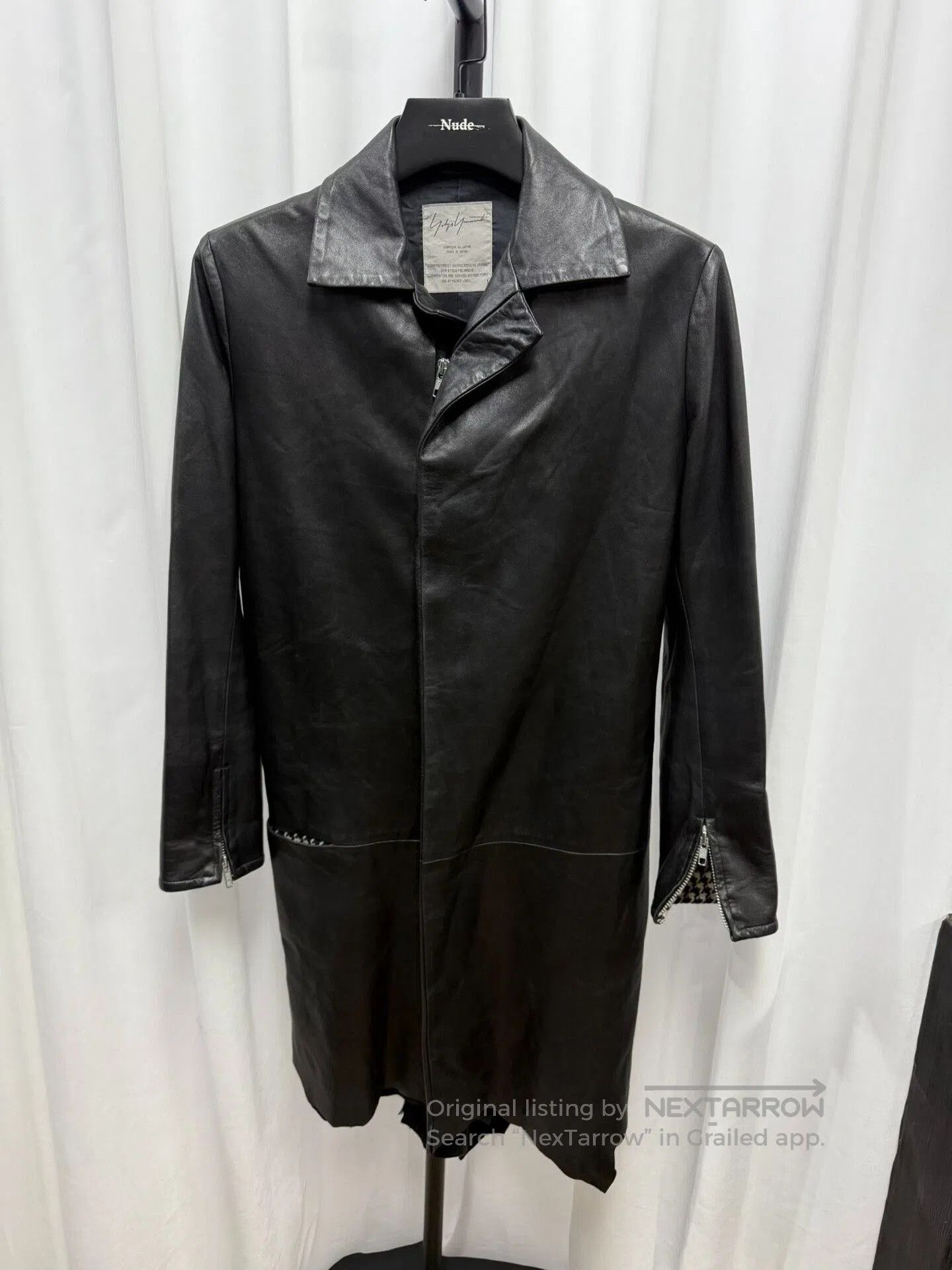 Yohji Yamamoto yohji yamamoto 2003AW leather coat size 1. Size US S / EU 44-46 / 1 - 1 Thumbnail