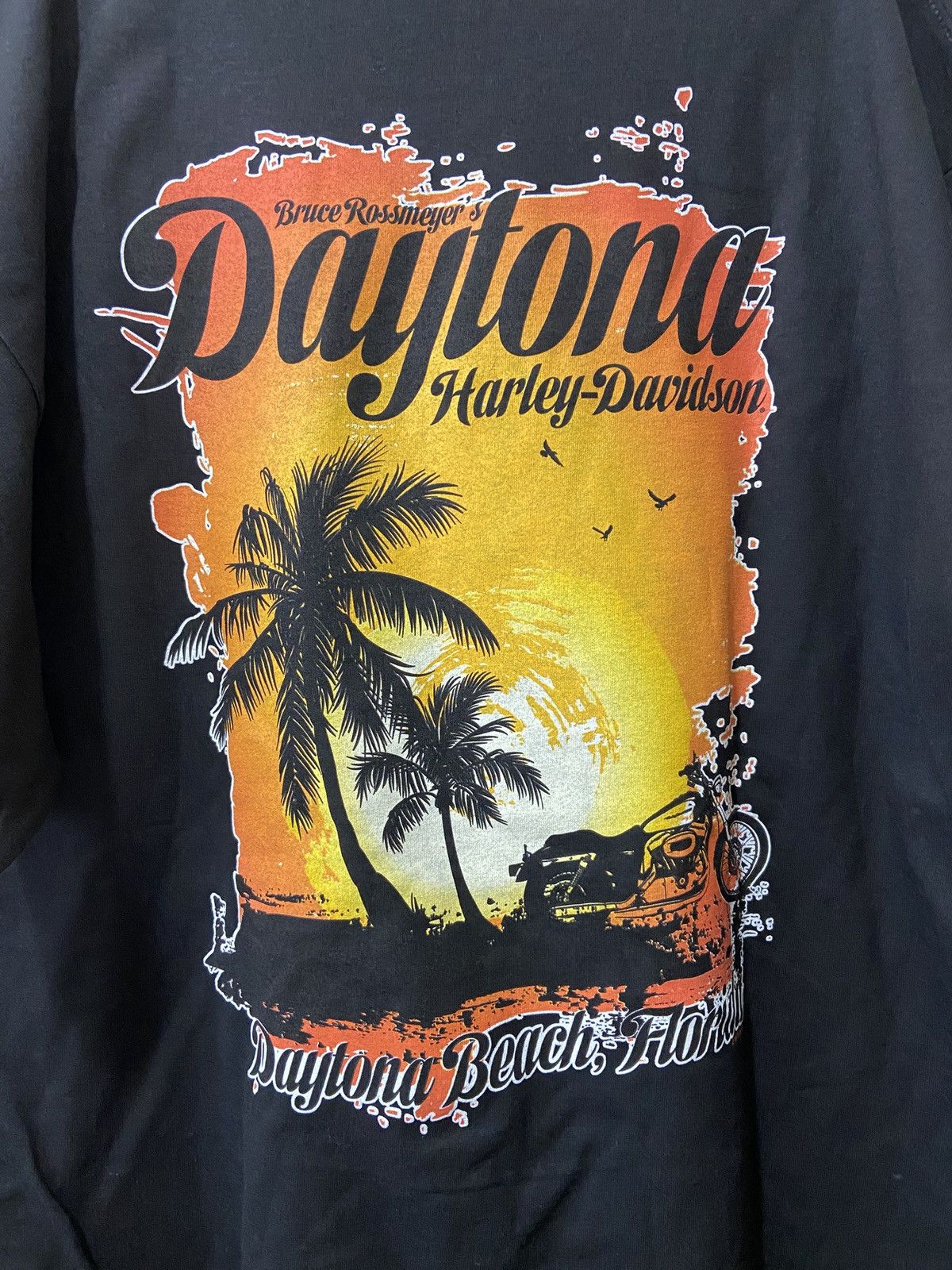 Harley Davidson Harley Davidson Daytona Beach T-Shirt Bruce Rossmeyer's Size US XL / EU 56 / 4 - 7 Thumbnail