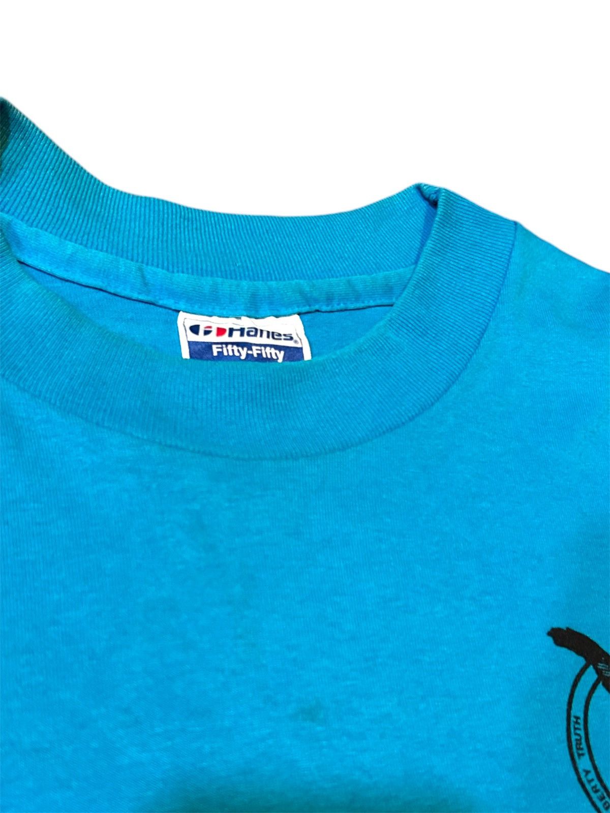 Hanes × Vintage Vintage 80s Hanes Fifty Fifty Fraternal Order of Eagles Size US L / EU 52-54 / 3 - 6 Thumbnail