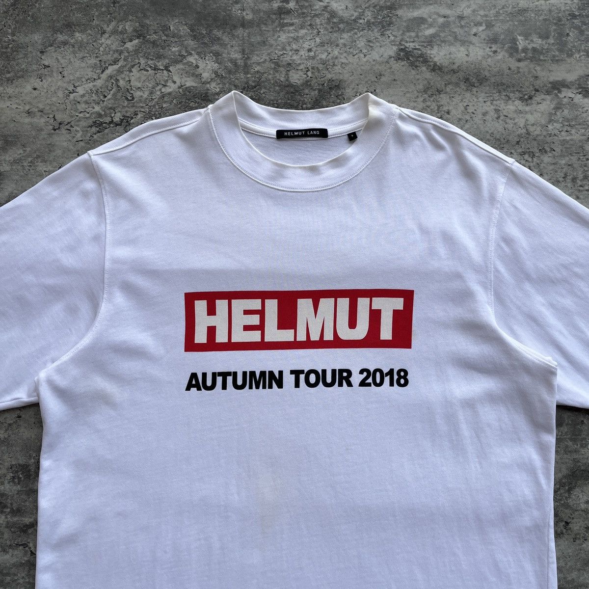 Helmut Lang Helmut Lang Autumn Tour 2018 Tshirt Size US S / EU 44-46 / 1 - 7 Thumbnail