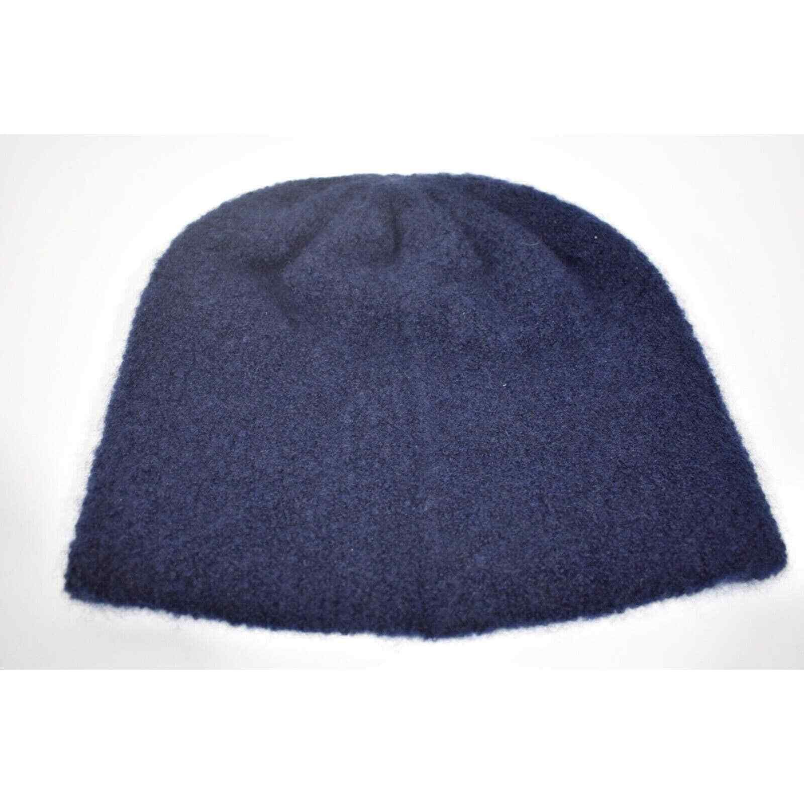 Chanel Chanel Wool Cashmere Black CC Logo Beanie Winter Hat Cloche Size ONE SIZE - 7 Thumbnail