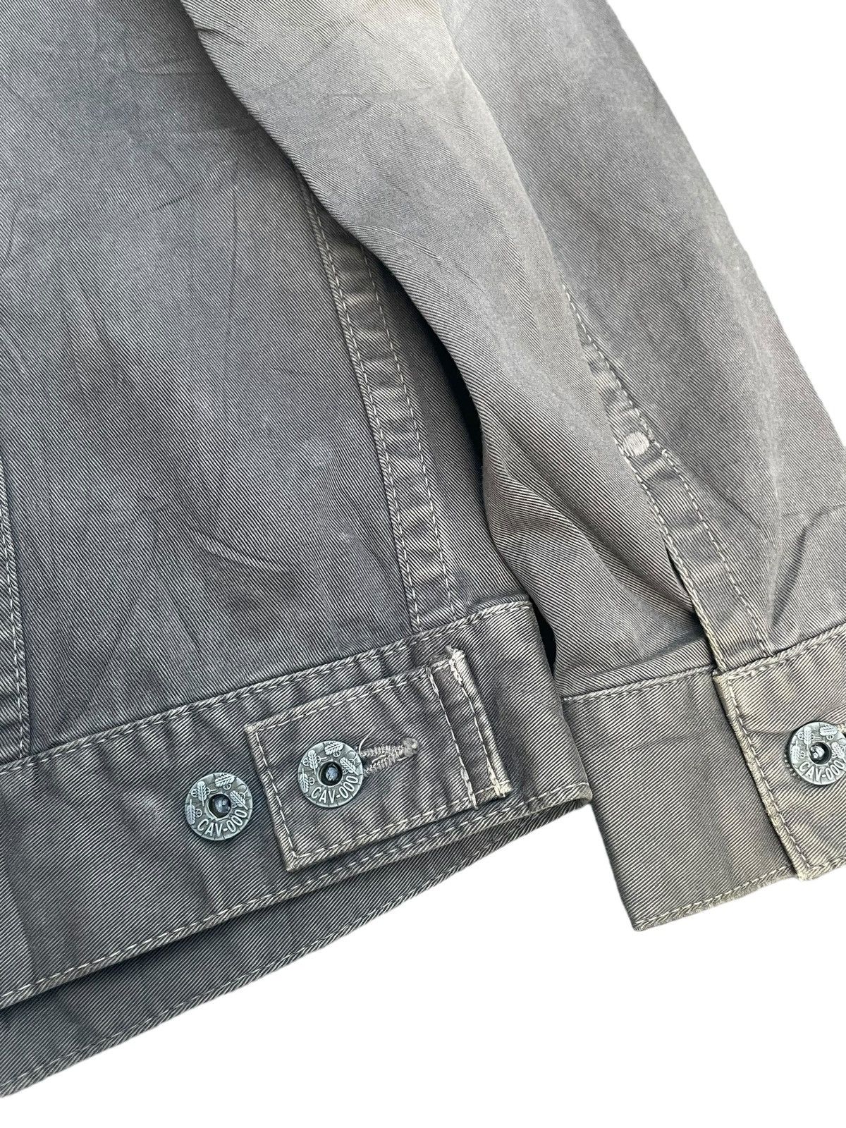 Japanese Brand Cav-000 Sun Faded Denim Jacket Size US S / EU 44-46 / 1 - 7 Thumbnail