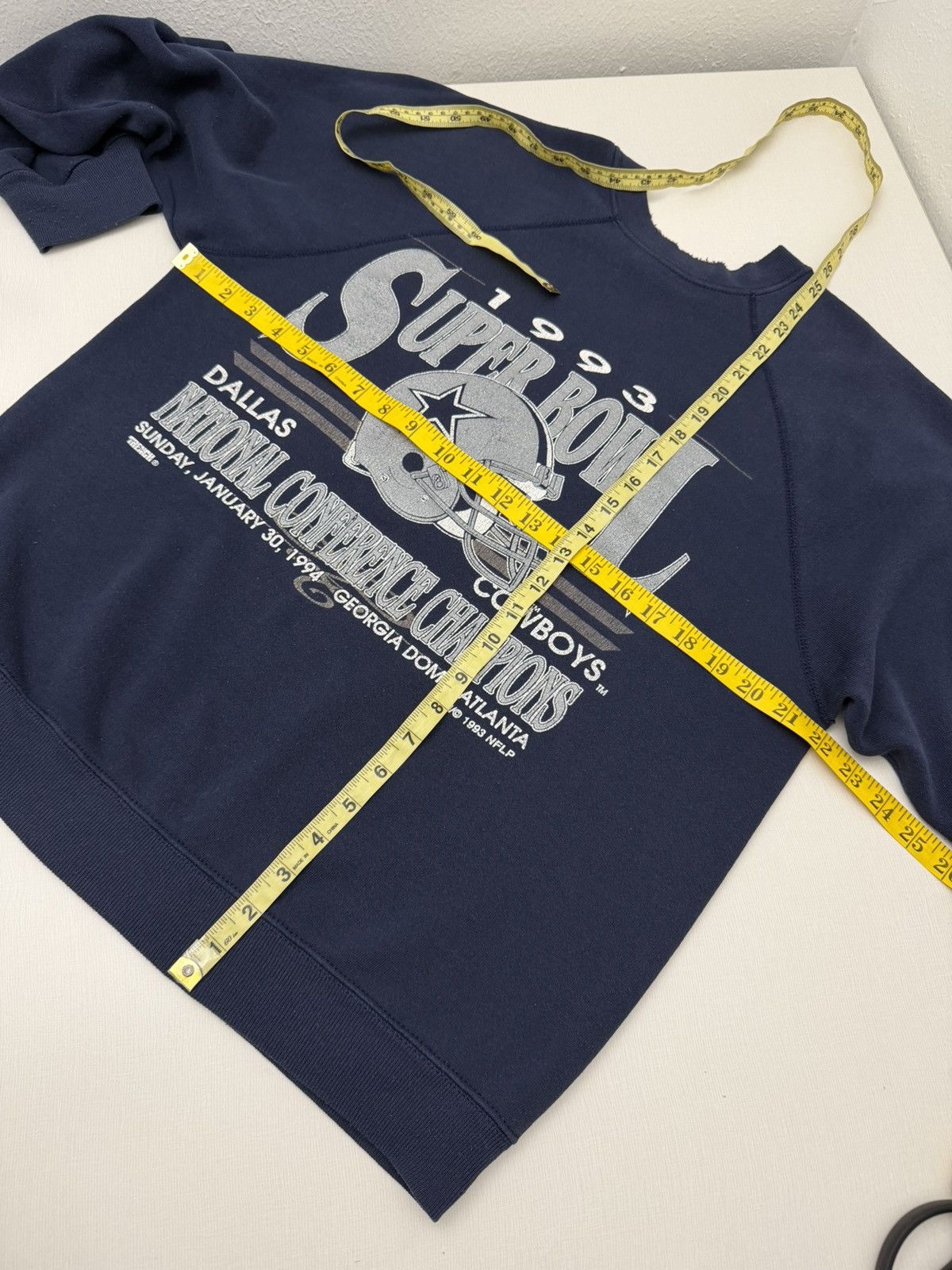 NFL Vintage 90s Dallas Cowboys Trench 1993 Super Bowl Champions Size US L / EU 52-54 / 3 - 6 Thumbnail