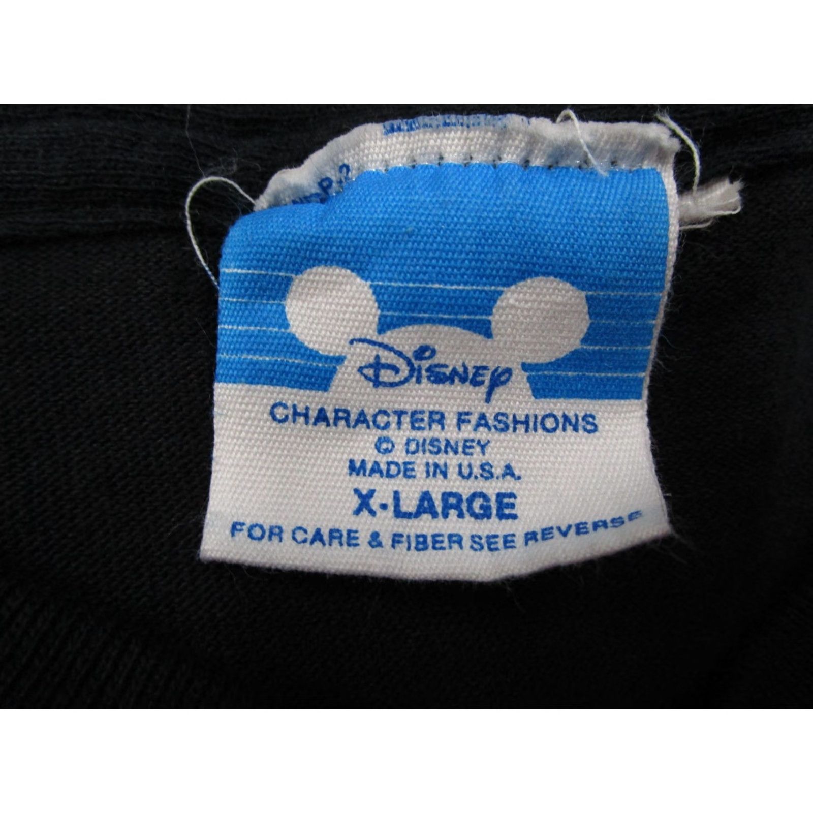 Disney VINTAGE Disney Dick Tracy Shirt Mens Extra Large Black Graphic Tee 90s Mens Size US XL / EU 56 / 4 - 3 Thumbnail