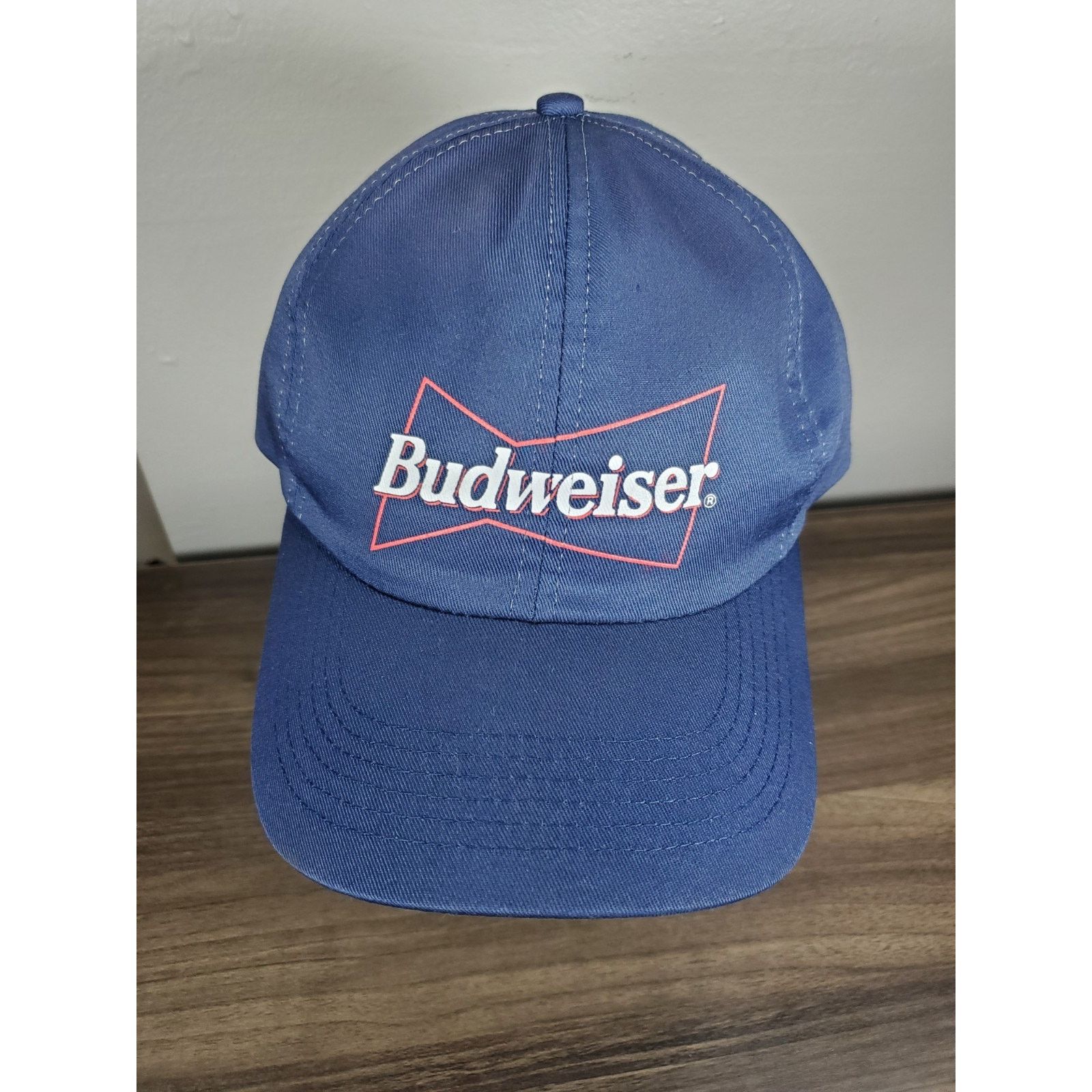 Budweiser × Vintage Vintage Budweiser Beer Hat Snapback Cap Navy Blue Promo Size ONE SIZE - 3 Thumbnail