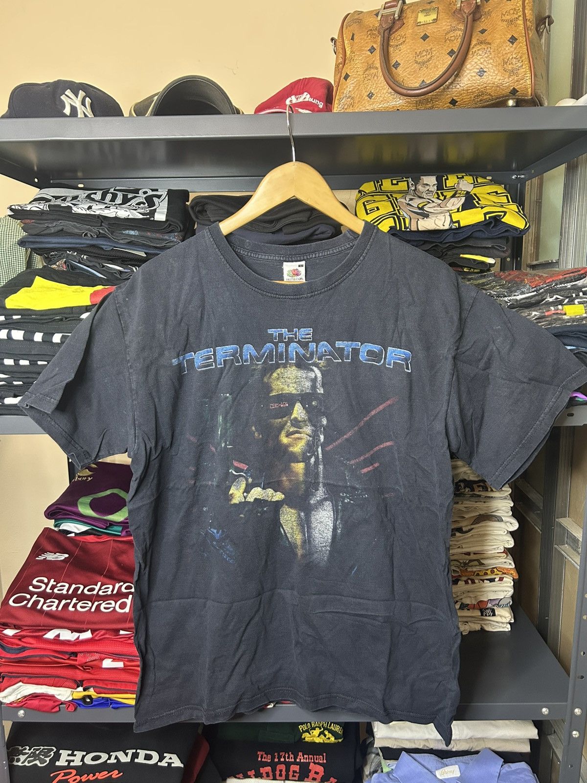 Vintage Vintage The Terminator Movie Tee Fruit of the Loom (Size L) Size US L / EU 52-54 / 3 - 1 Thumbnail
