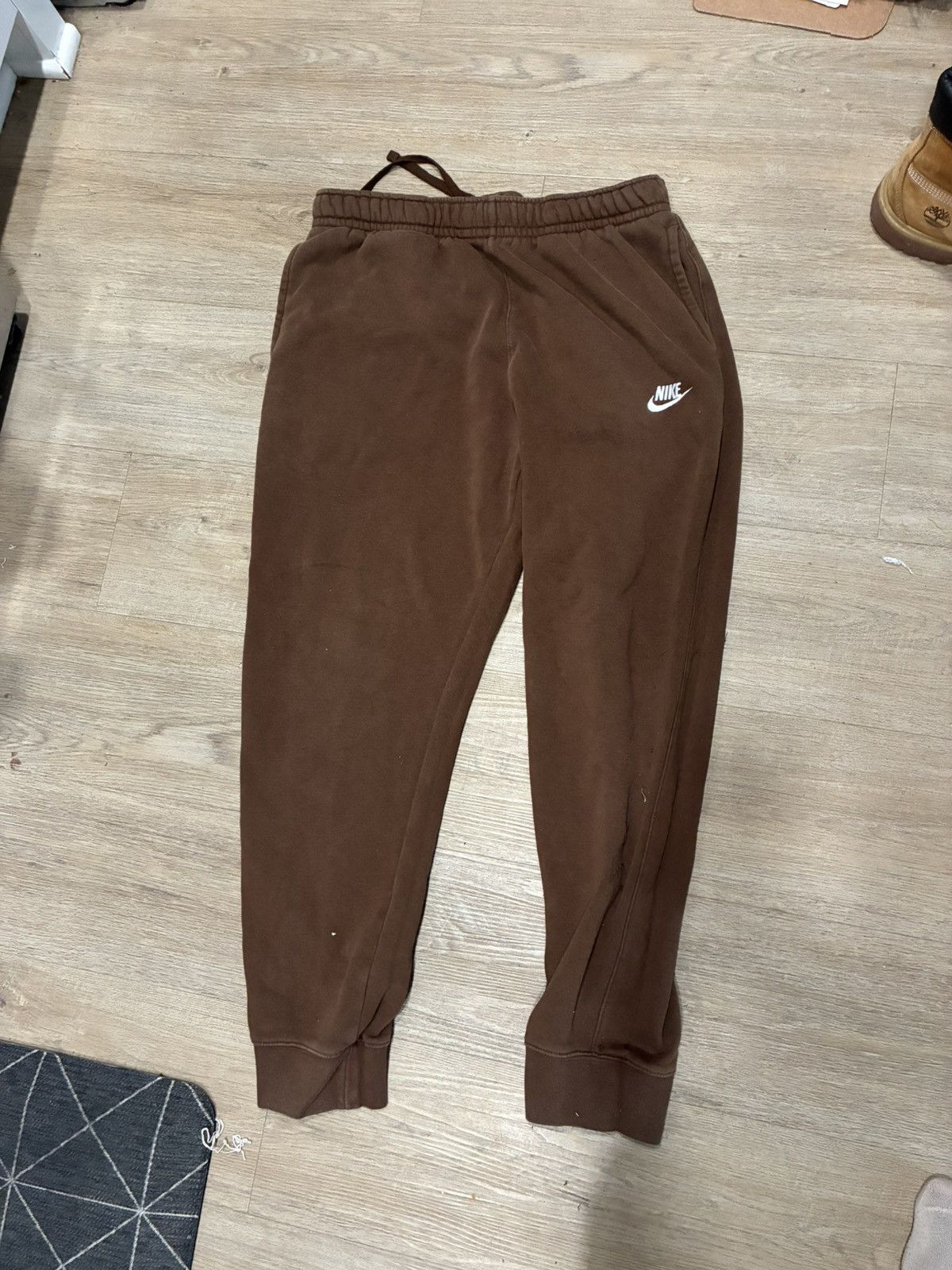 Nike Nike brown joggers Size L #athleisure #sweatpants Size US 36 / EU 52 - 1 Thumbnail