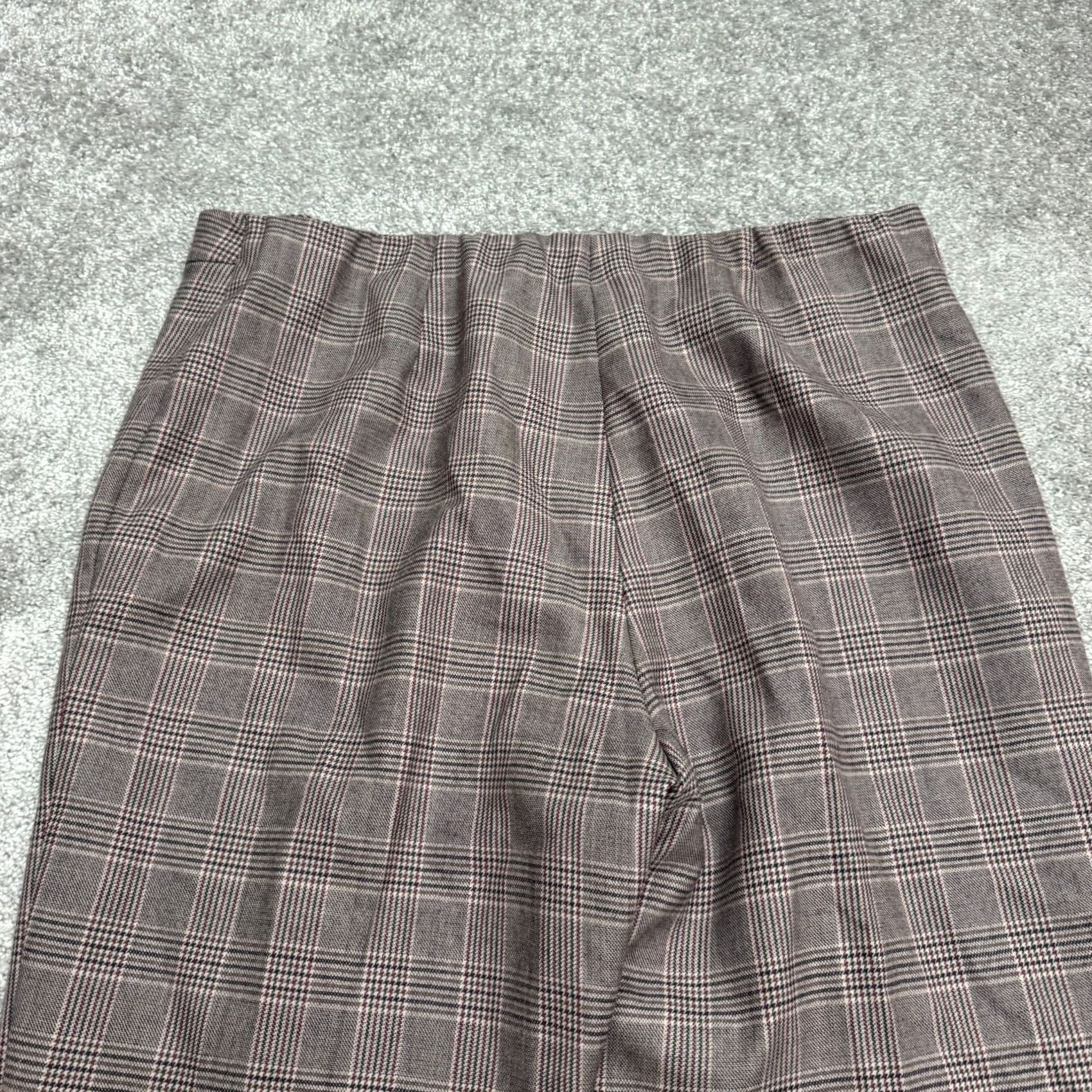 Pendleton Pendleton Wool Plaid Dress Pants Womens 18W Brown Straight Leg Size 40" / US 18 - 5 Thumbnail