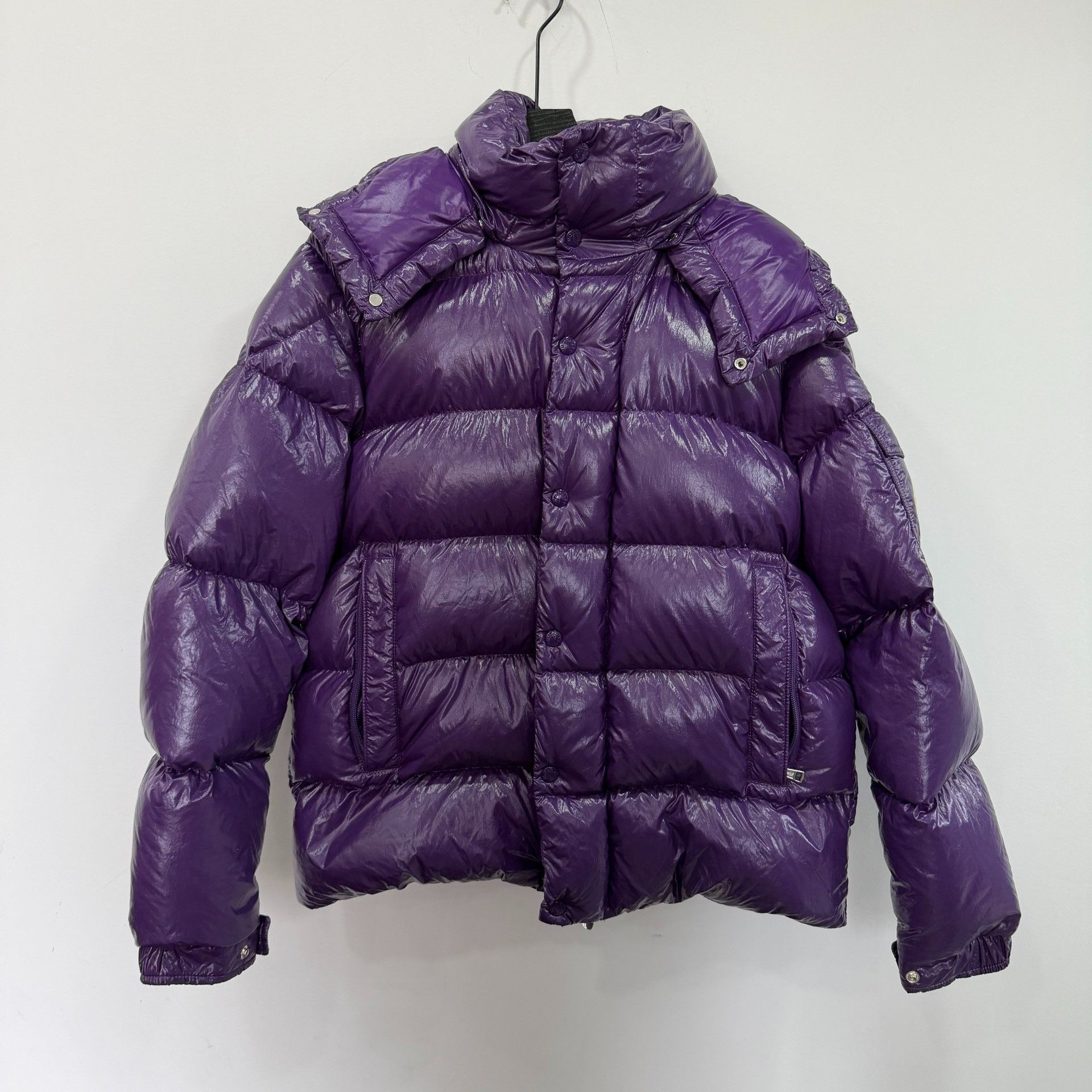 Moncler Moncler Limited Down Purple Heavy Coat l Men Size US L / EU 52-54 / 3 - 1 Thumbnail