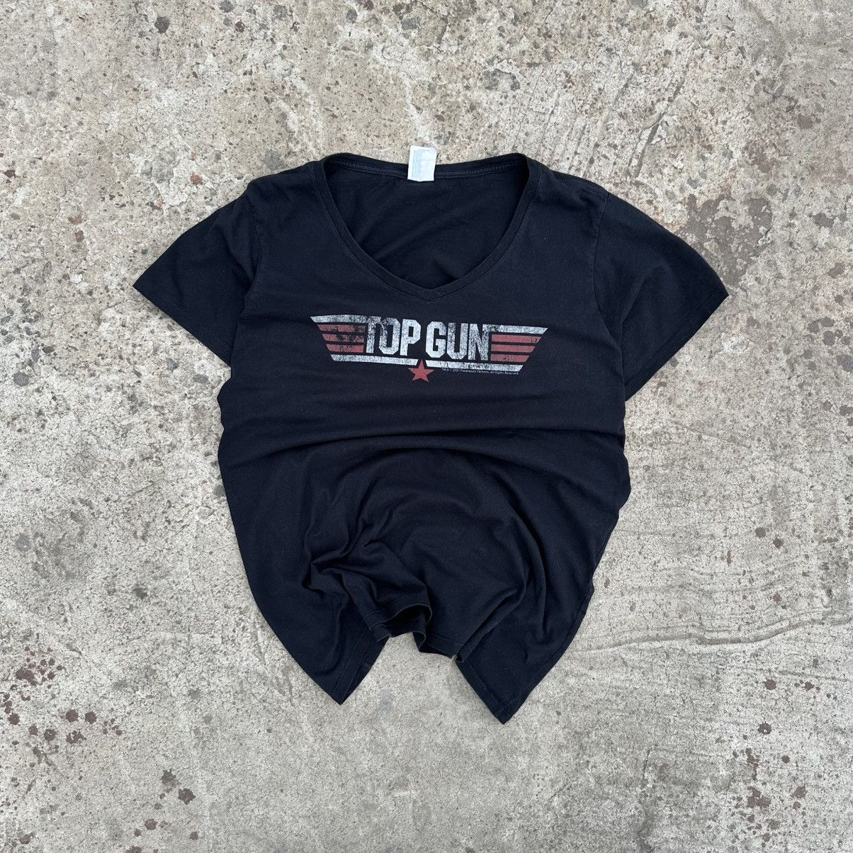Band Tees × Japanese Brand Vintage Japanese Style Adult Top Gun T-shirts Big Logo Band Size XXL / US 16-18 / IT 52-54 - 1 Thumbnail