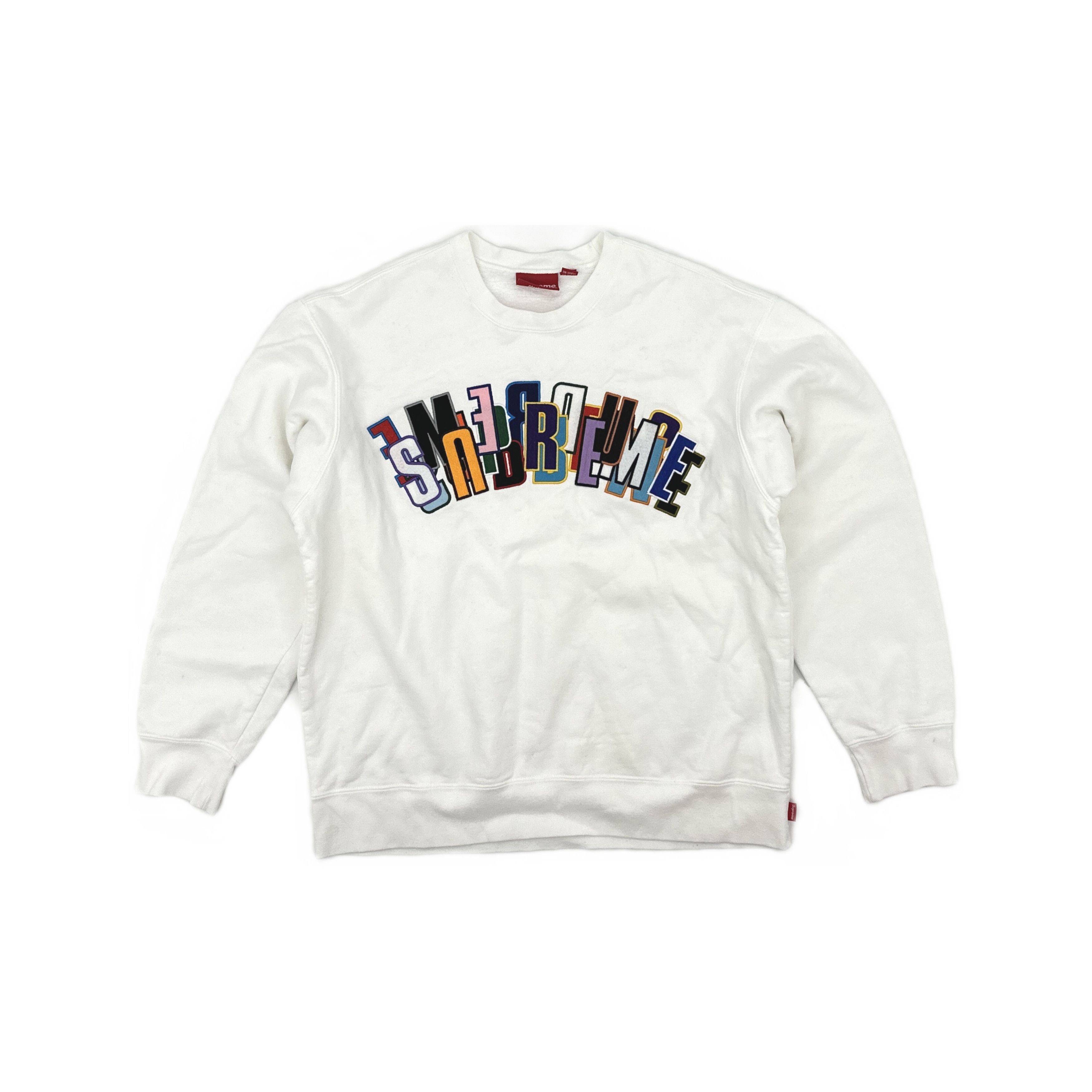 Supreme Supreme Multi Logo Sweatshirt Size M Size US M / EU 48-50 / 2 - 1 Thumbnail
