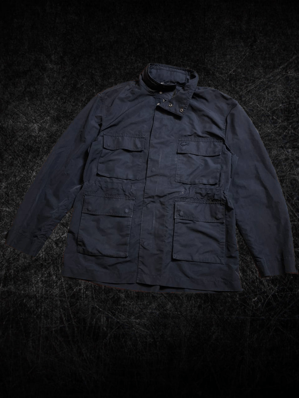 Lacoste Lacoste Military Surplus Field Jacket Vintage Washed Size US L / EU 52-54 / 3 - 1 Thumbnail