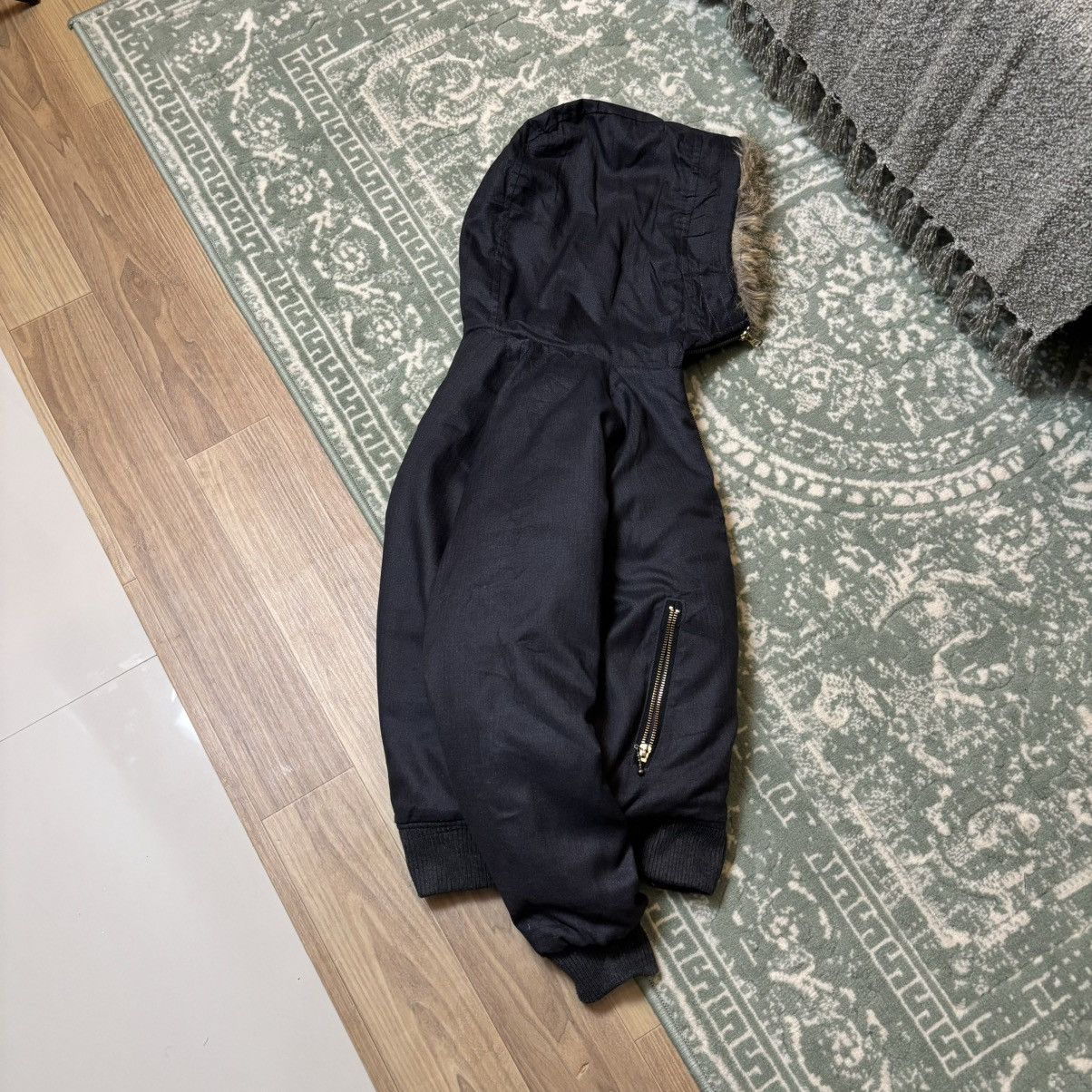 If Six Was Nine × Japanese Brand × Le Grande Bleu (L.G.B.) G.O.A | Coen tokyo japan Fur jacket IfSixWasNine LGB Style Size M / US 6-8 / IT 42-44 - 5 Thumbnail