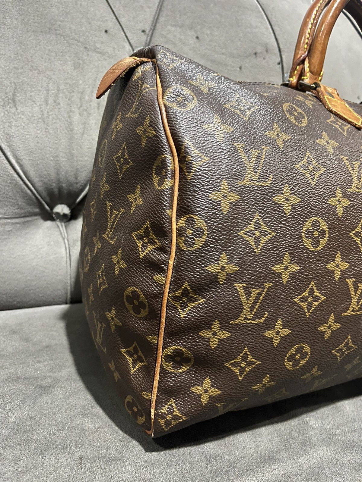 Louis Vuitton Authentic LOUIS VUITTON Monogram Speedy 40 Size ONE SIZE - 5 Thumbnail