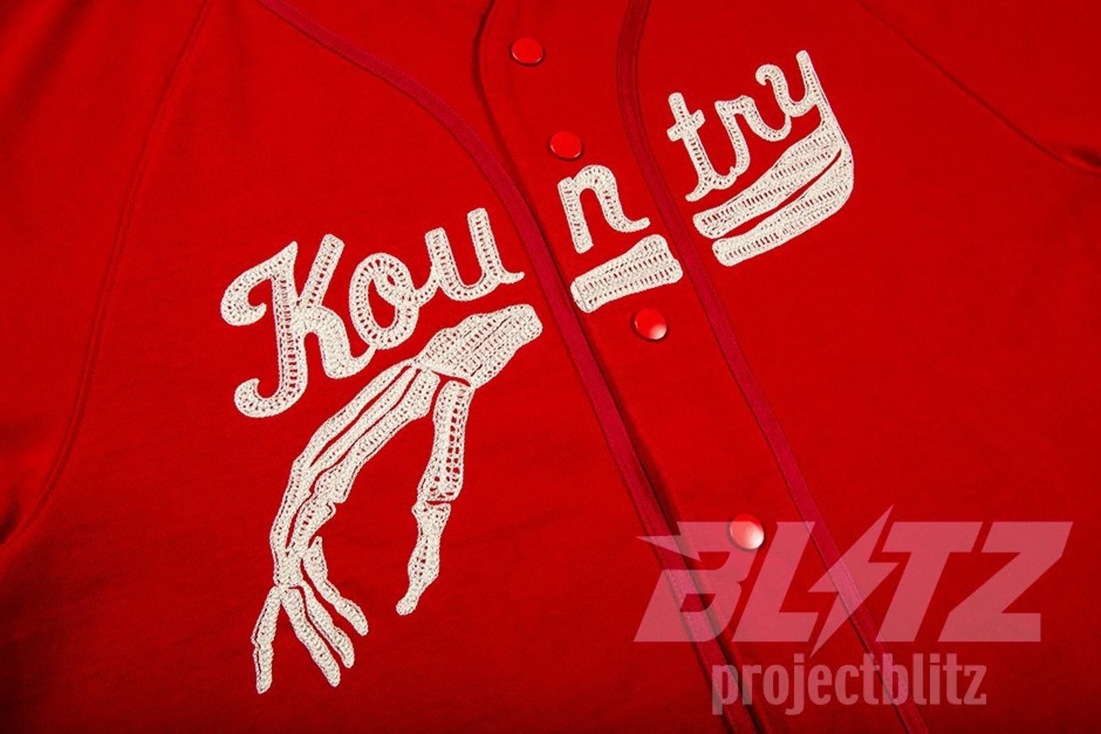 Kapital Kapital Kountry Dense Baseball Bone Jersey Red Size 4 Size US L / EU 52-54 / 3 - 3 Thumbnail