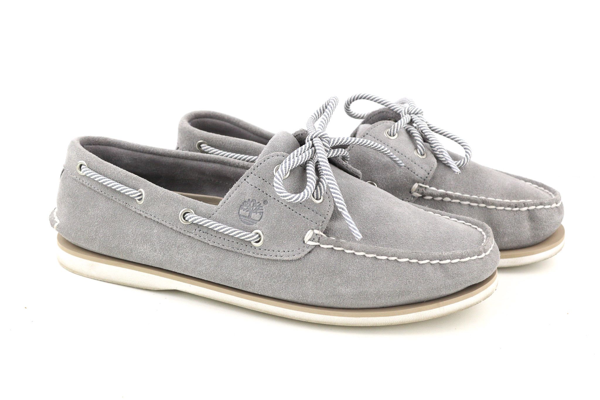 Timberland A43W1 UK10.5 Grey Leather Slip On Loafer 81009 Size US 11 / EU 44 - 1 Thumbnail