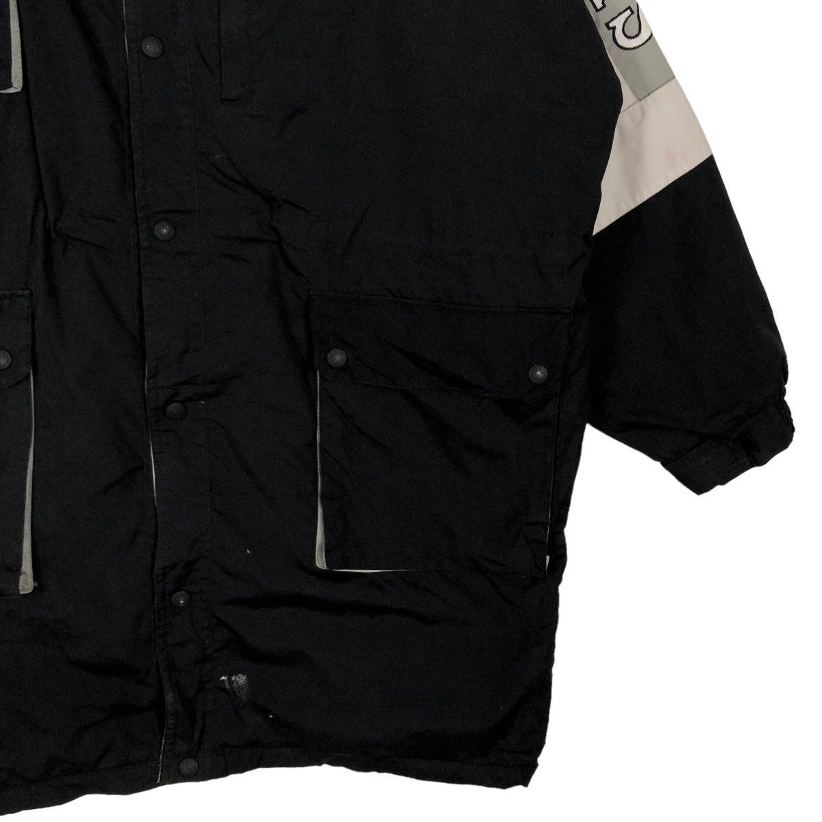 Hysteric Glamour 🔥Vintage Sportswear Manphoto Japan Long Jacket Big Logo Size US M / EU 48-50 / 2 - 4 Thumbnail